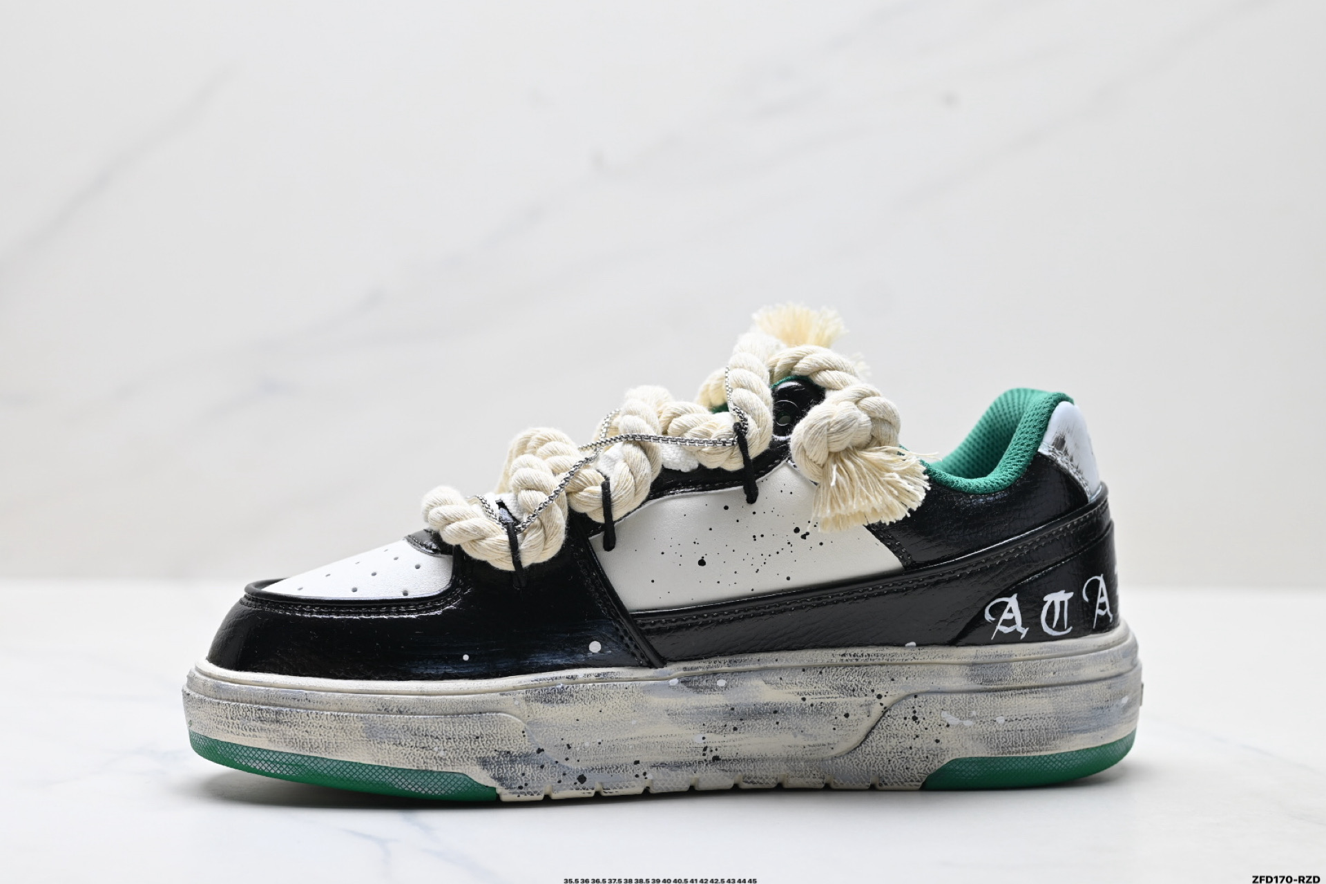 290 MLB Chunky Liner PU ‘DIY定制’ 简约时尚 百搭 包裹性保暖防滑防水减震 低帮 板鞋 3ASXCA12N