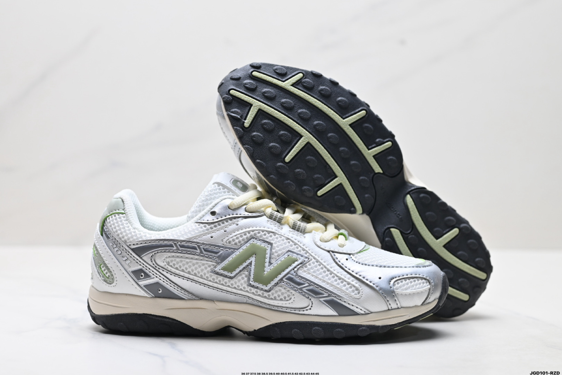 190 New Balance 204L系列 新百伦 薄底鞋 薄底皮质鞋带德训系 减震耐磨包裹性支撑轻便 低帮 生活休闲鞋 U204LSWB