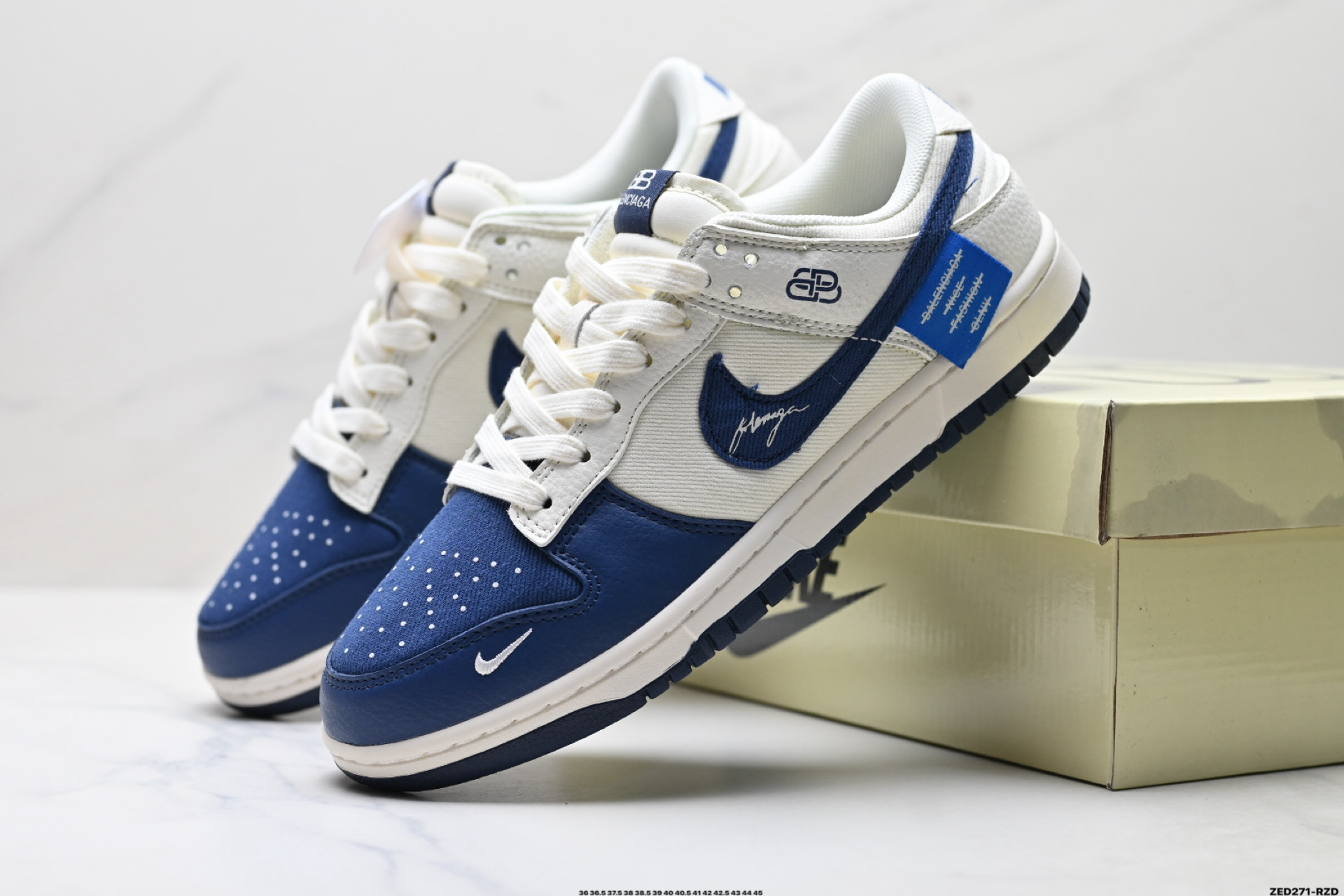 Nike Dunk Low Retro ‘DIY高端定制’耐克 低帮休闲运动板鞋 XD1588-230