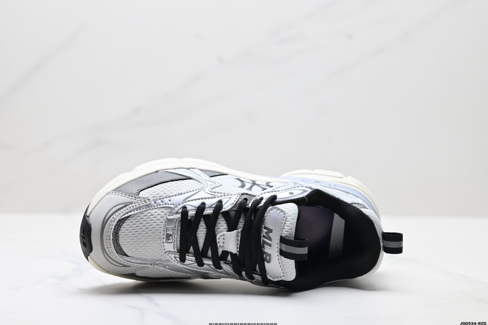 190 MLB CURVE RUNNER SPEED 百搭舒适休闲潮流厚底增高防滑耐磨 低帮 老爹鞋 3ARNC055N