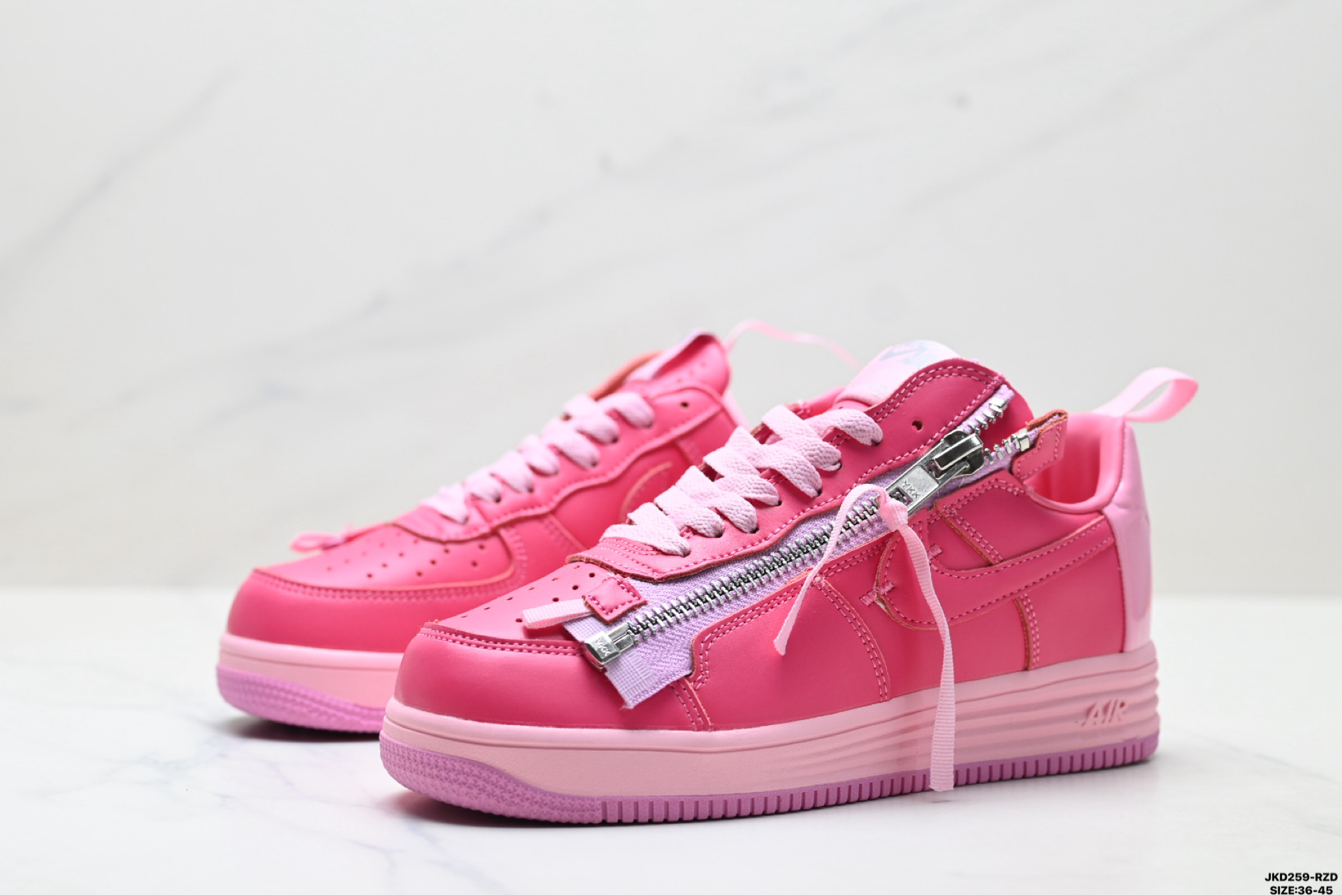 Acronym x Nike Lunar force 1 空军联名款 拉链 休闲 包裹性耐磨 低帮 板鞋 AJ6247-106