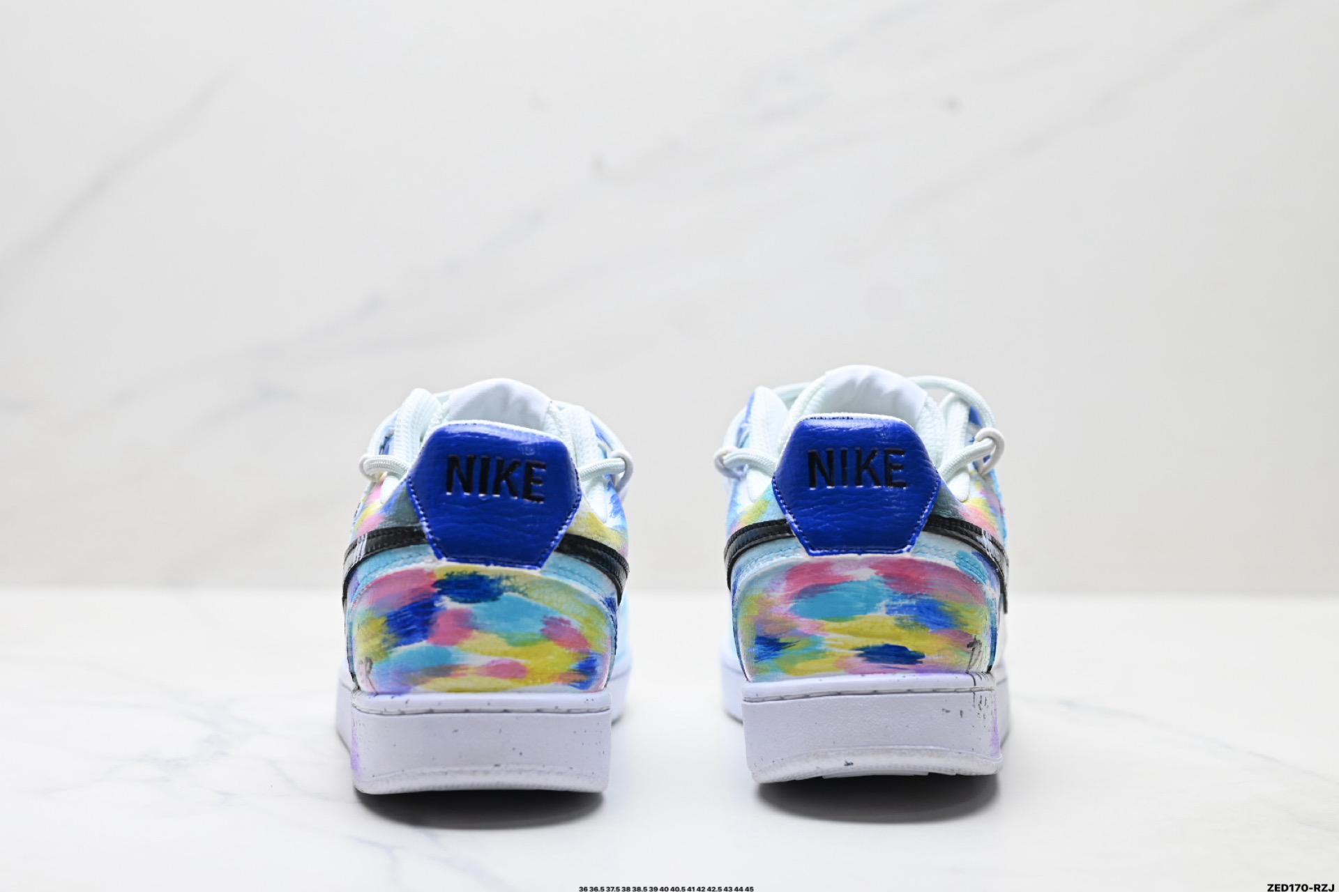 NIKE COURT VISION LO ‘DIY’定制 低帮百搭 透气休闲运动板鞋 DH3158-106