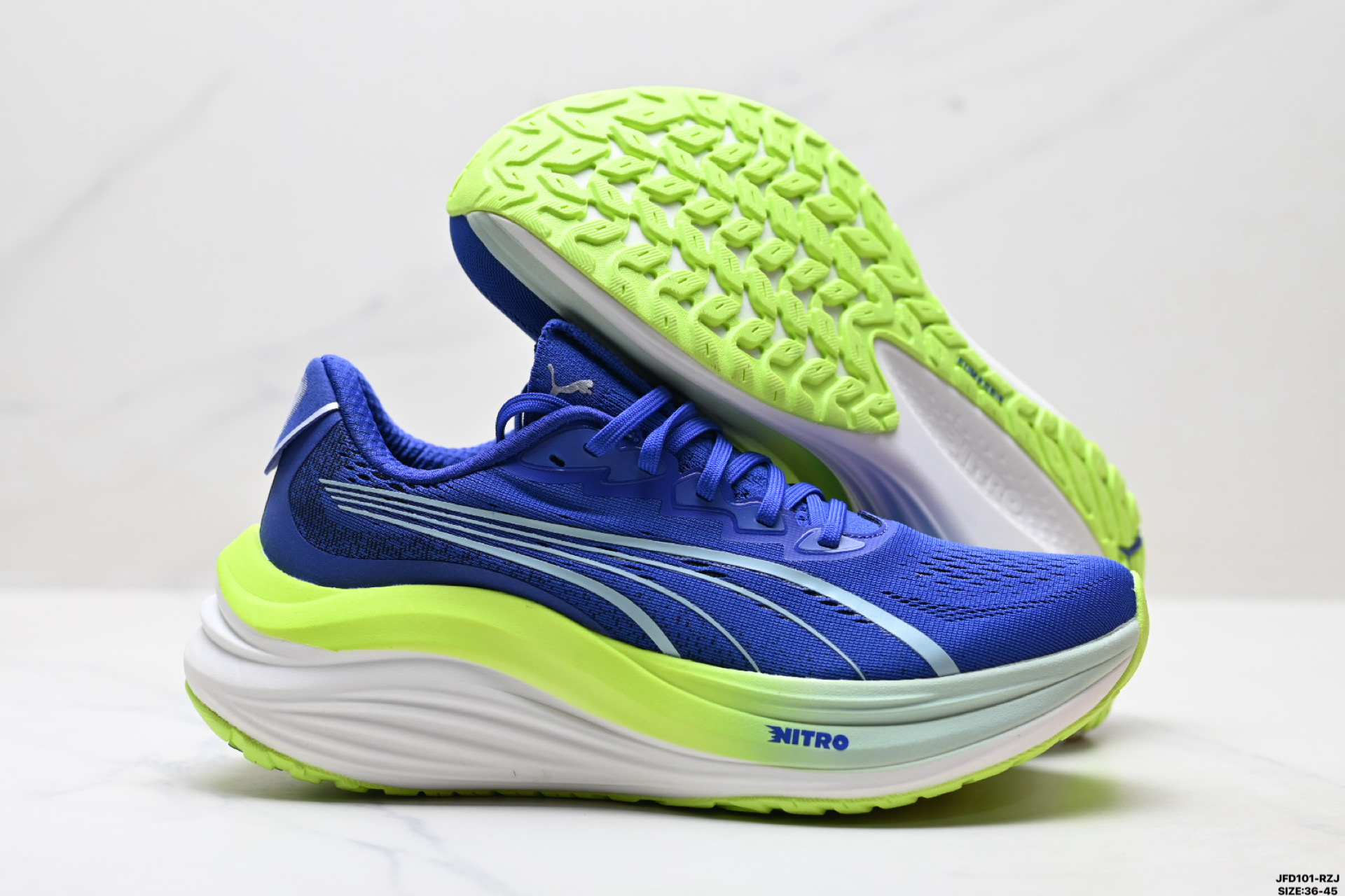 PUMA Mag NITRO 彪马 缓震训练跑鞋透气 舒适防滑耐磨 低帮 休闲跑步鞋 310088-02