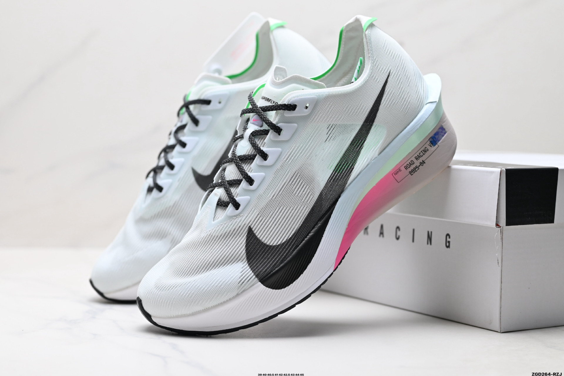 Nike ZoomX Vaporfly NEXT% 4耐克 轻量化 网面透气运动鞋 HF6414-101