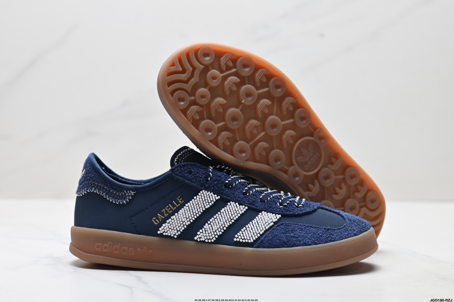 Cl x Adidas Originals Gazelle BY EC 阿迪达斯 舒适百搭 防滑耐磨 低帮 板鞋 IH3725