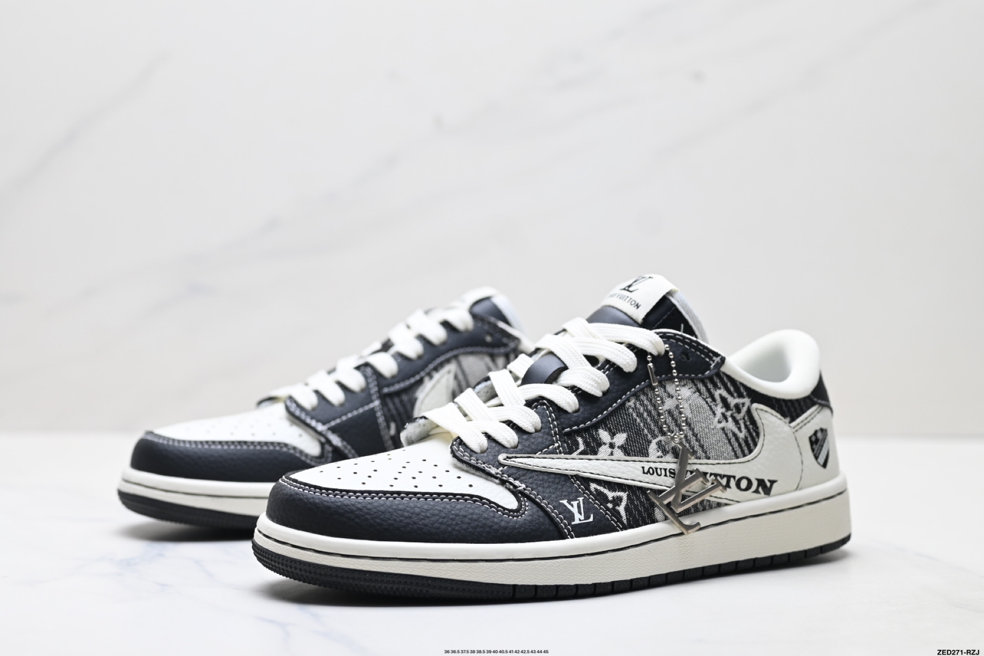 Nike Air Jordan 1 x Louis Vuitton Personalizadas - Edición Limitada 5 i1758387259818 9286 0 3