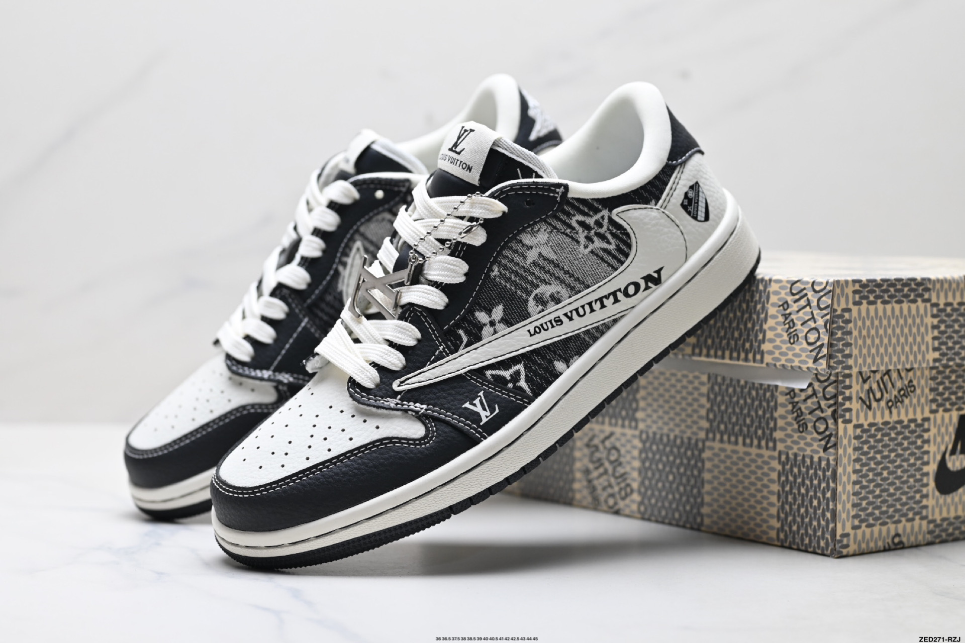 Nike Air Jordan 1 x Louis Vuitton Personalizadas - Edición Limitada 9 i1758387260458 8749 0 7