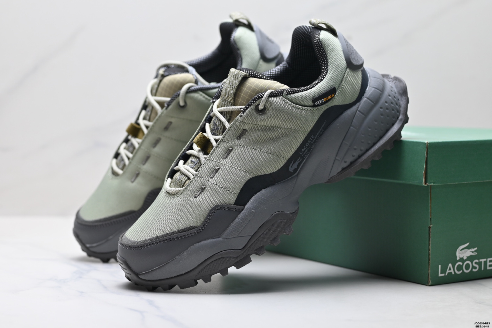 LACOSTE法国鳄鱼 L-Guard 舒适百搭 低帮户外功能鞋