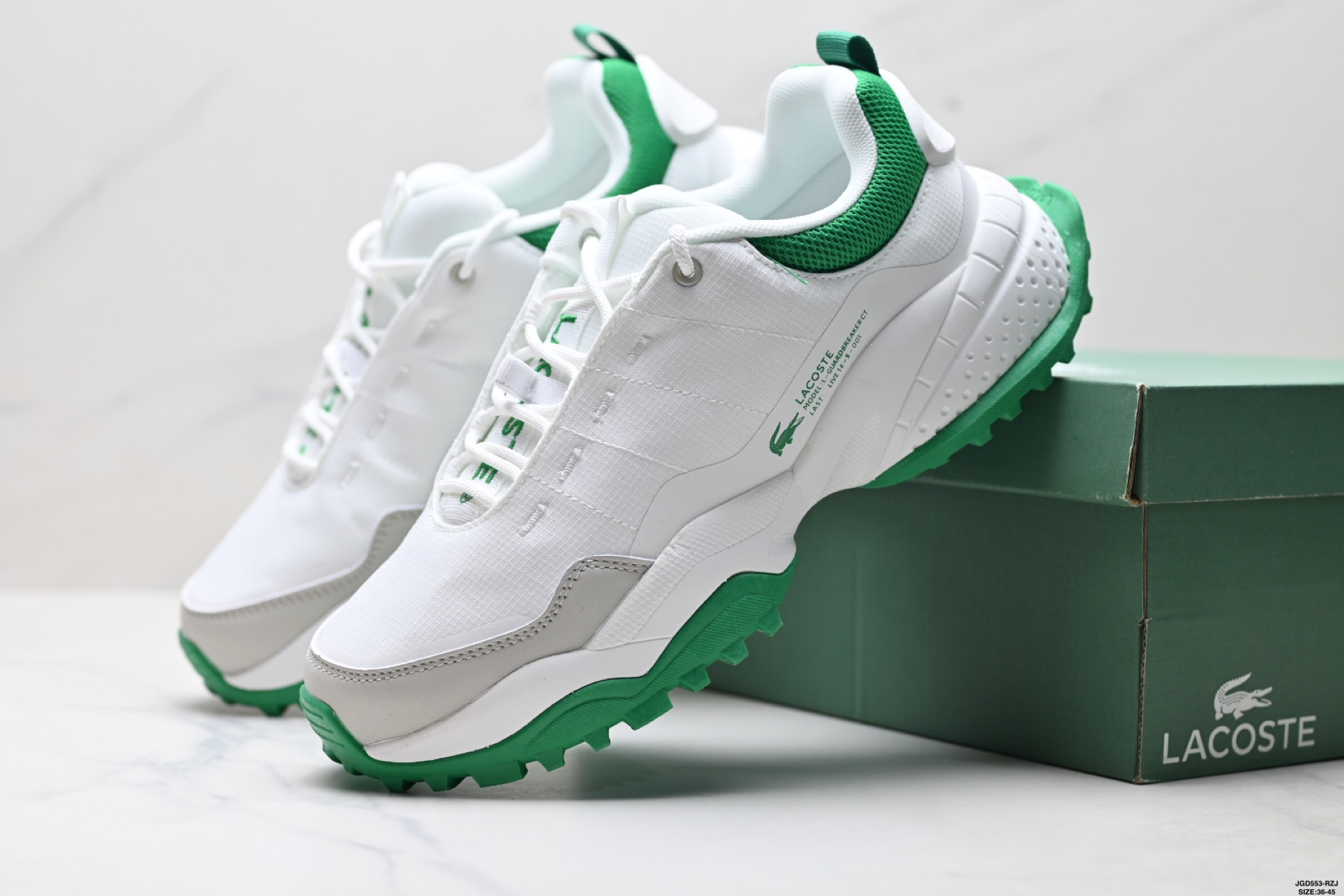 LACOSTE法国鳄鱼 L-Guard 舒适百搭 低帮户外功能鞋