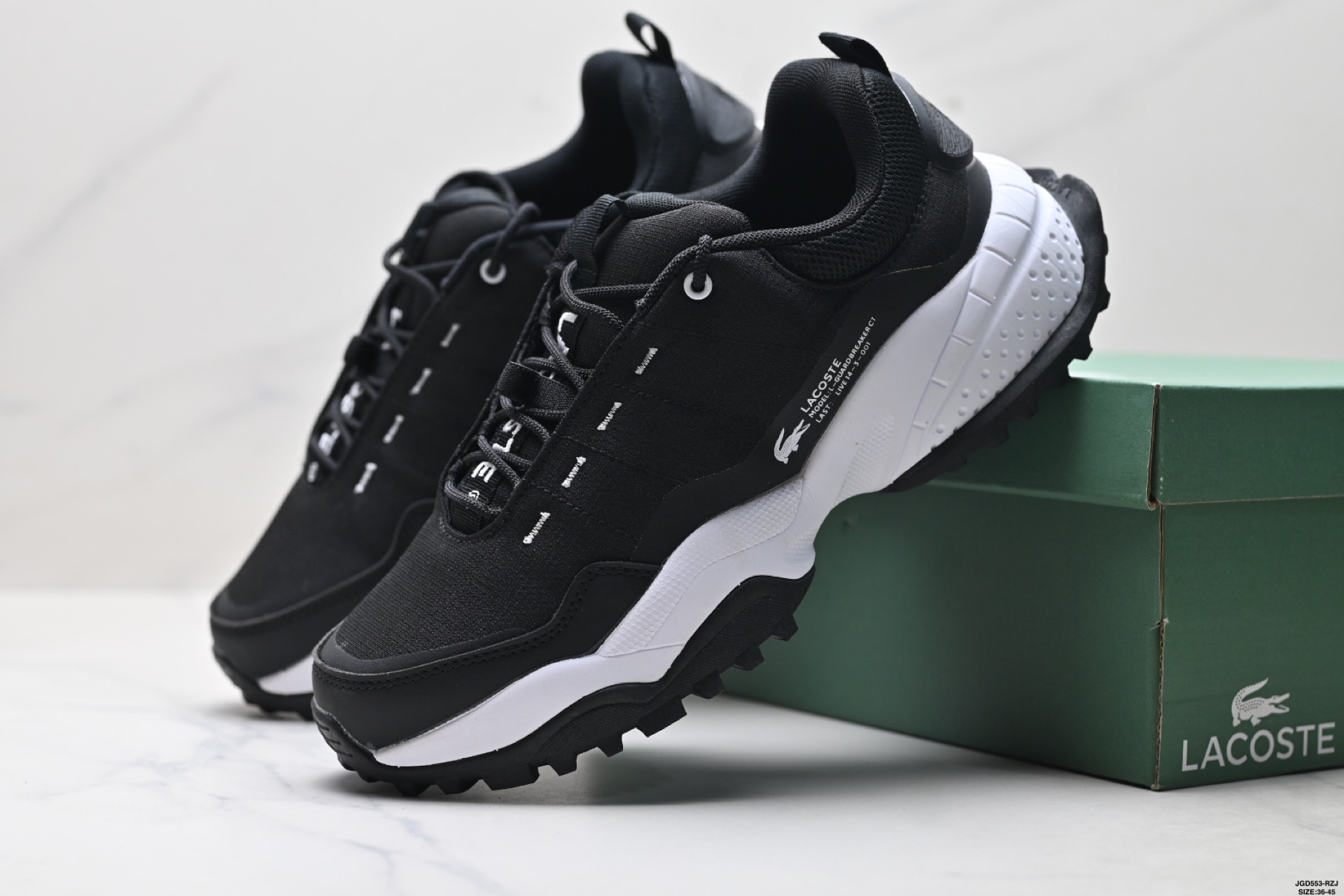 LACOSTE法国鳄鱼 L-Guard 舒适百搭 低帮户外功能鞋