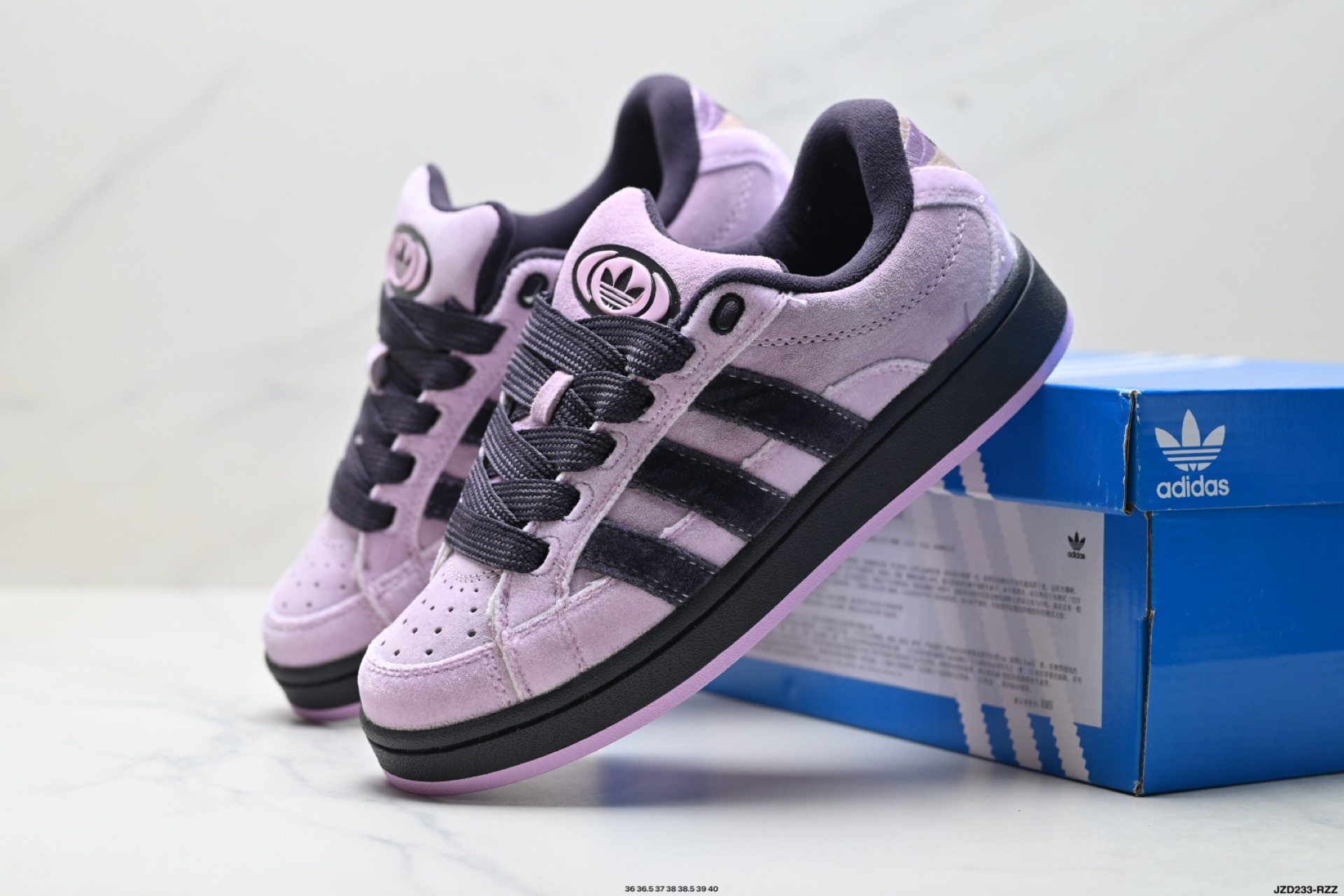 阿迪达斯Adidas Originals Campus 00s学院系列 面包风经典复古低帮百搭休闲运动板鞋 JR8047