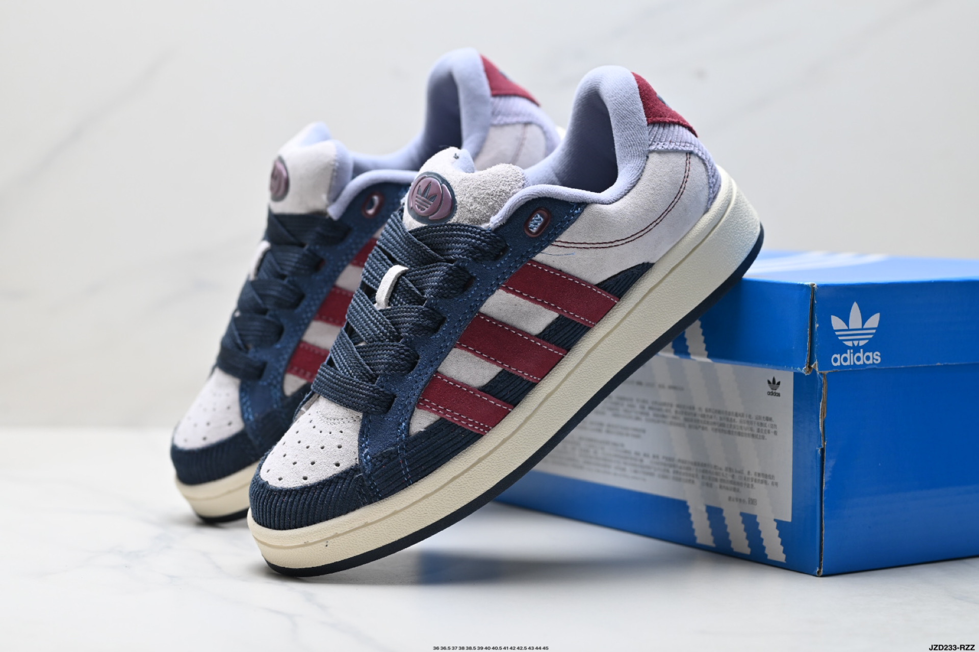 阿迪达斯Adidas Originals Campus 00s学院系列 面包风经典复古低帮百搭休闲运动板鞋 JR8047