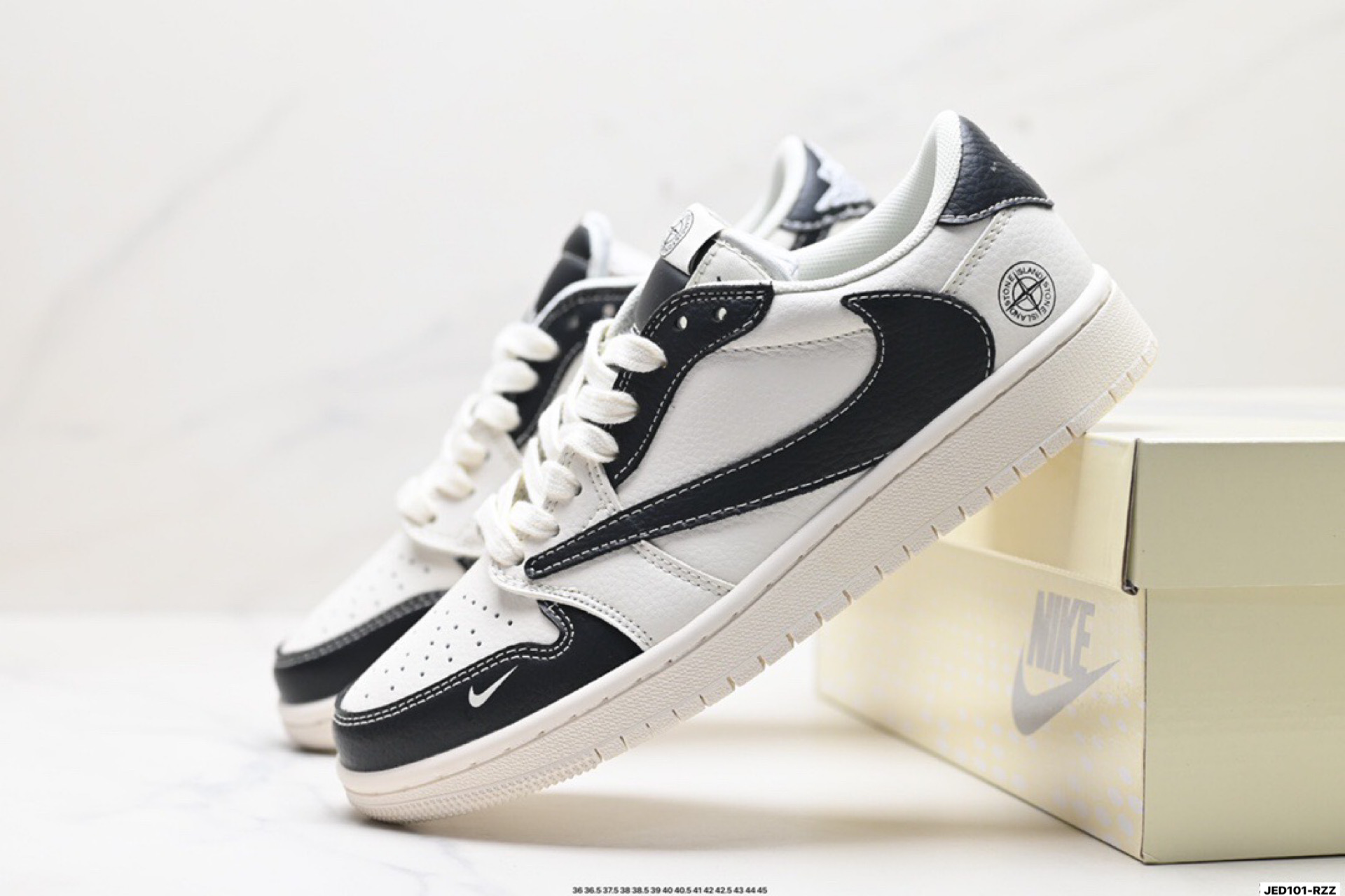 Nike Air Jordan 1 x Travis Scott 'DIY' Zapatillas de Baloncesto Personalizadas 9 i1758471383102 5139 0 7