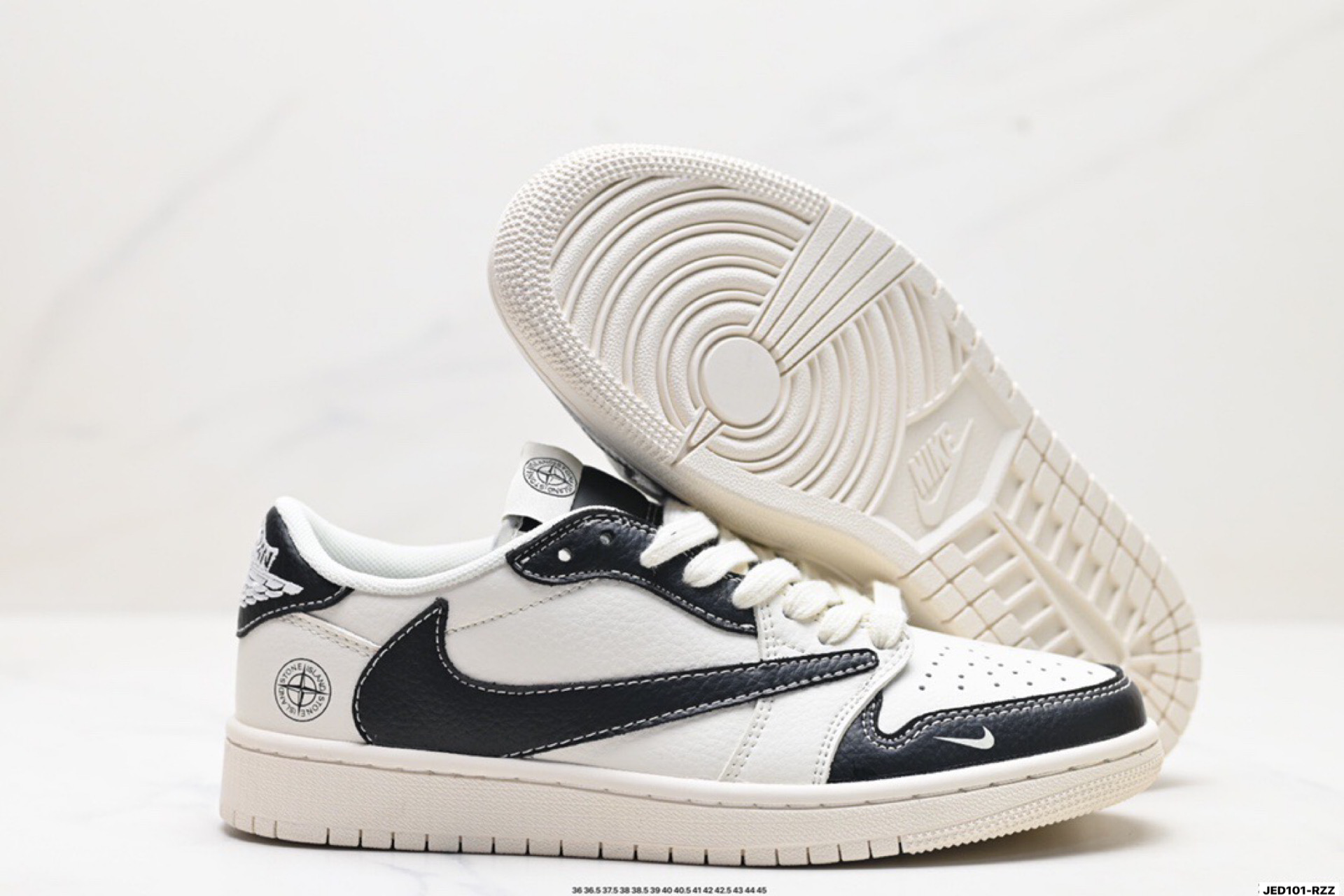 Nike Air Jordan 1 x Travis Scott 'DIY' Zapatillas de Baloncesto Personalizadas 6 i1758471383102 8452 0 4