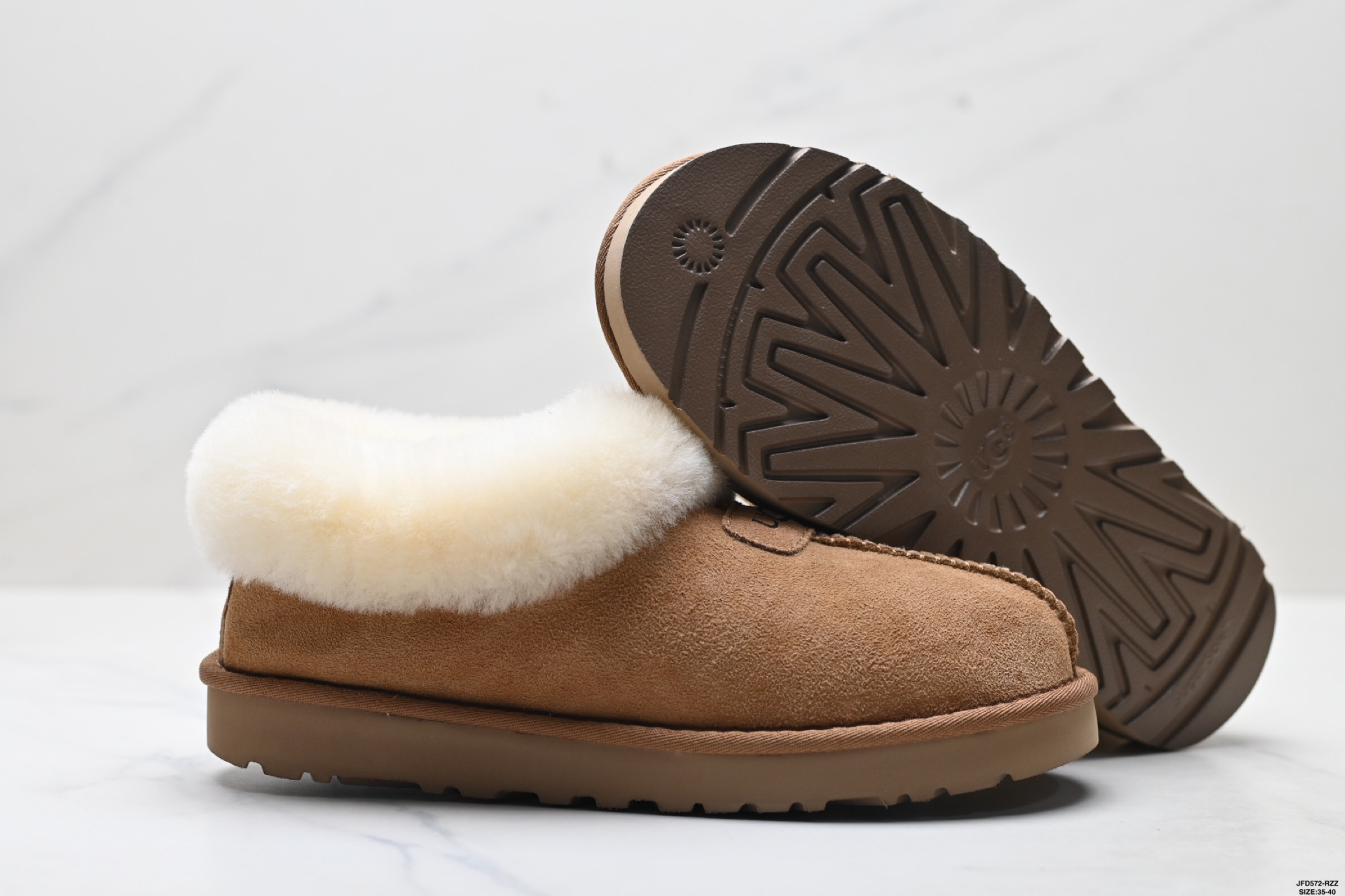 UGG 绒面 英伦风厚底增高柔软舒适 日常通勤 加绒保暖 雪地靴