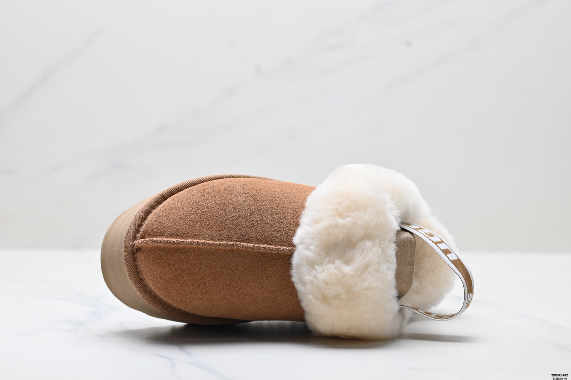 UGG秋冬新皮毛一体羊毛拖鞋加厚底家居拖鞋保暖可拆卸