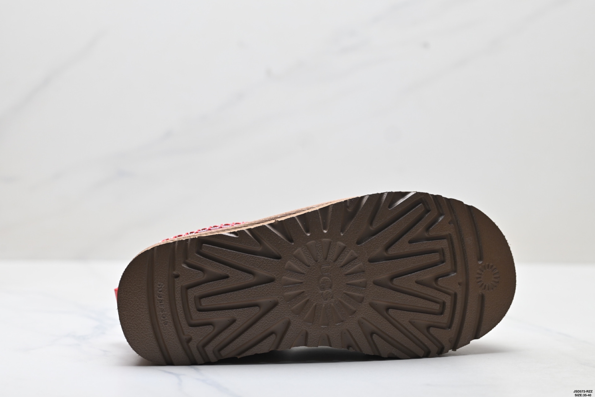 UGG TAZZ 舒适柔软时尚 耐磨增高保暖 民族风一脚蹬保暖雪地靴