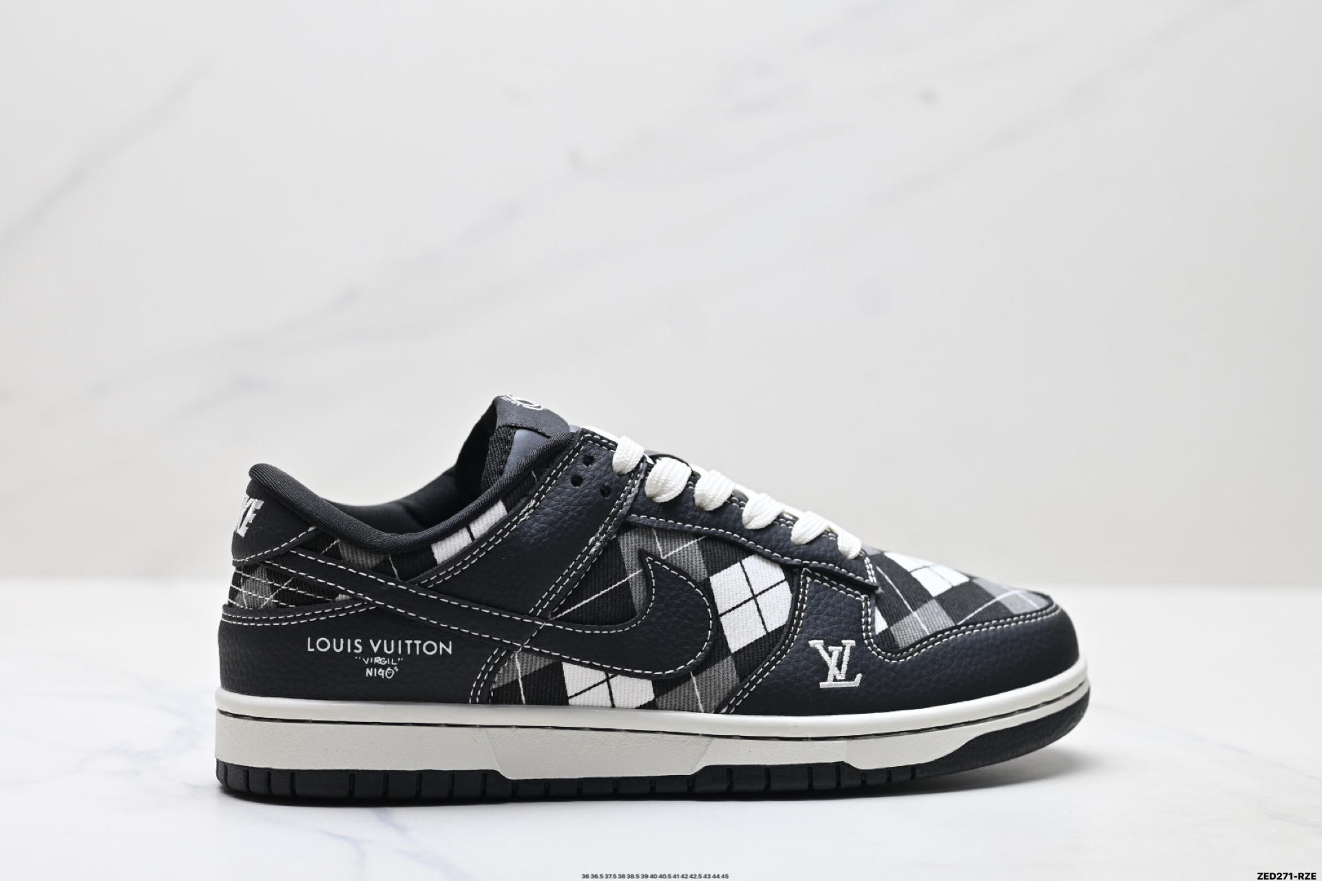 Nike Dunk Low Retro ‘DIY高端定制’耐克 低帮休闲运动板鞋 SC0601-460