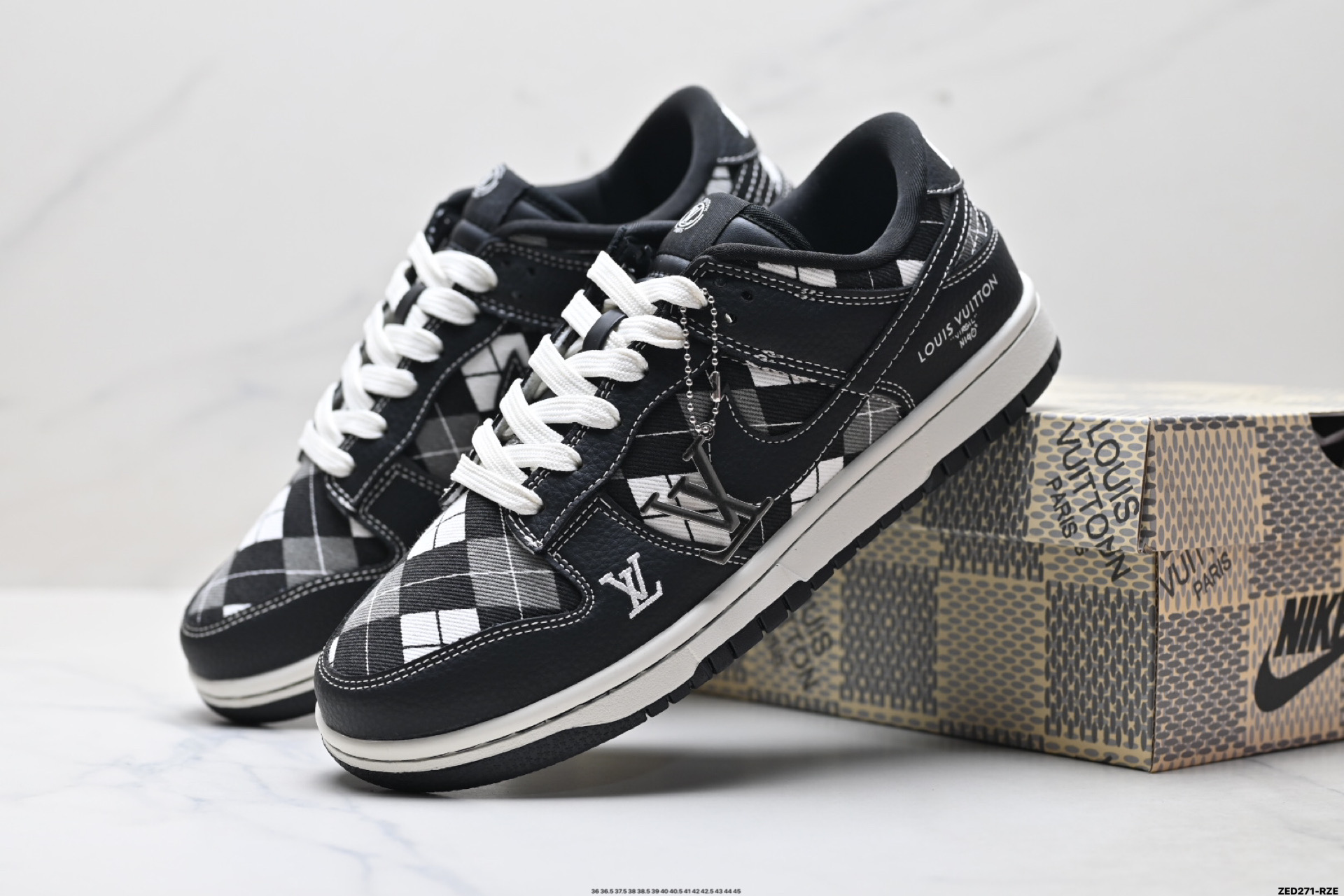 Nike Dunk Low Retro ‘DIY高端定制’耐克 低帮休闲运动板鞋 SC0601-460