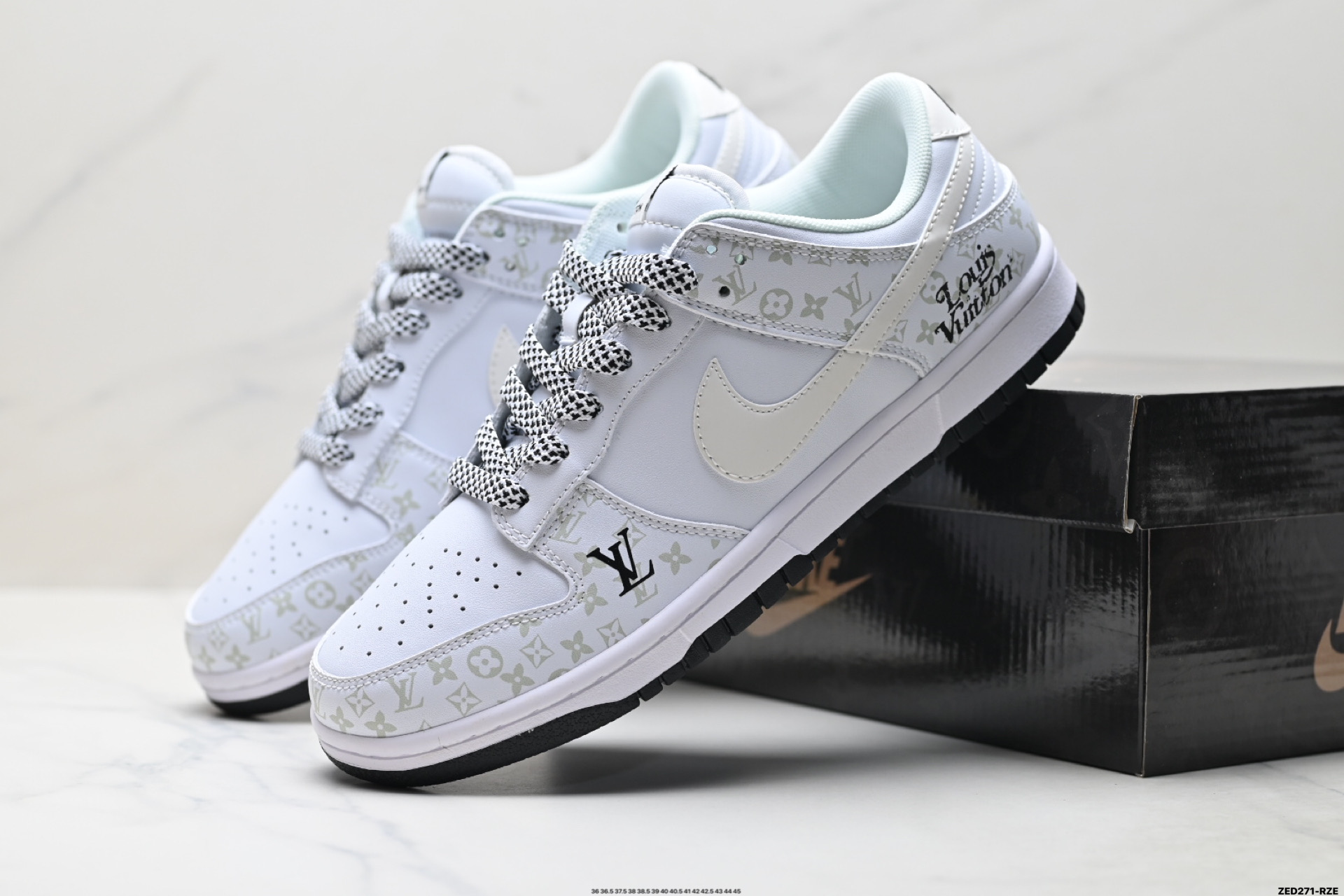 270 Nike Dunk Low Retro ‘DIY高端定制’耐克 低帮休闲运动板鞋 CS1688-128