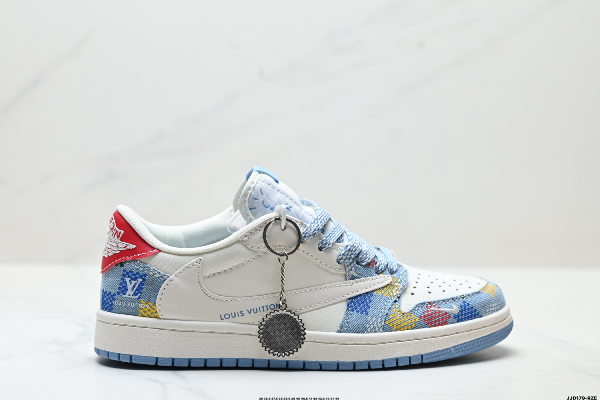 Nike Air Jordan 1 Low x Louis Vuitton Personalizadas – Estilo y Exclusividad