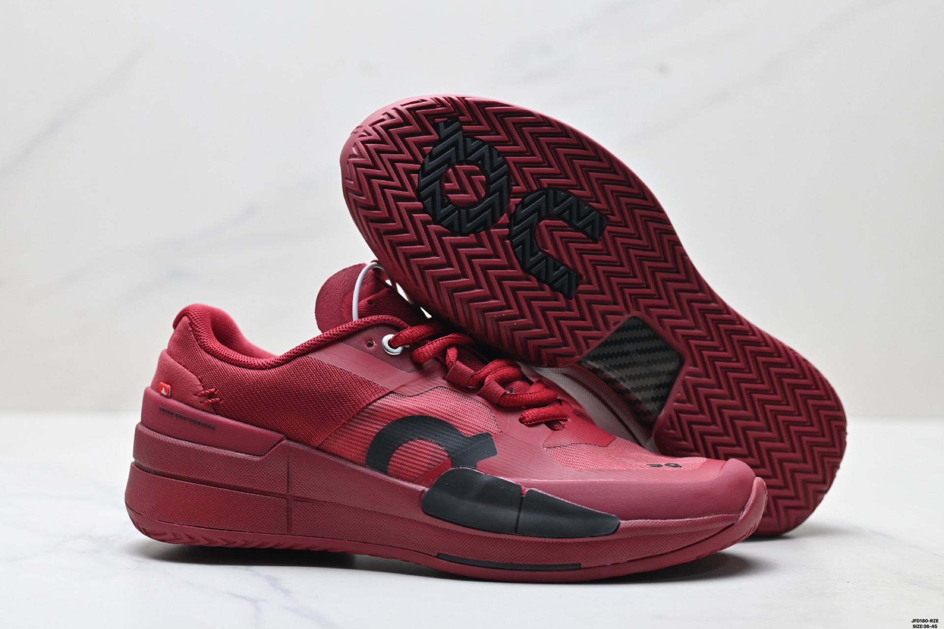 180 On昂跑 THE ROGER Pro 2 舒适 透气防滑减震 低帮网球鞋