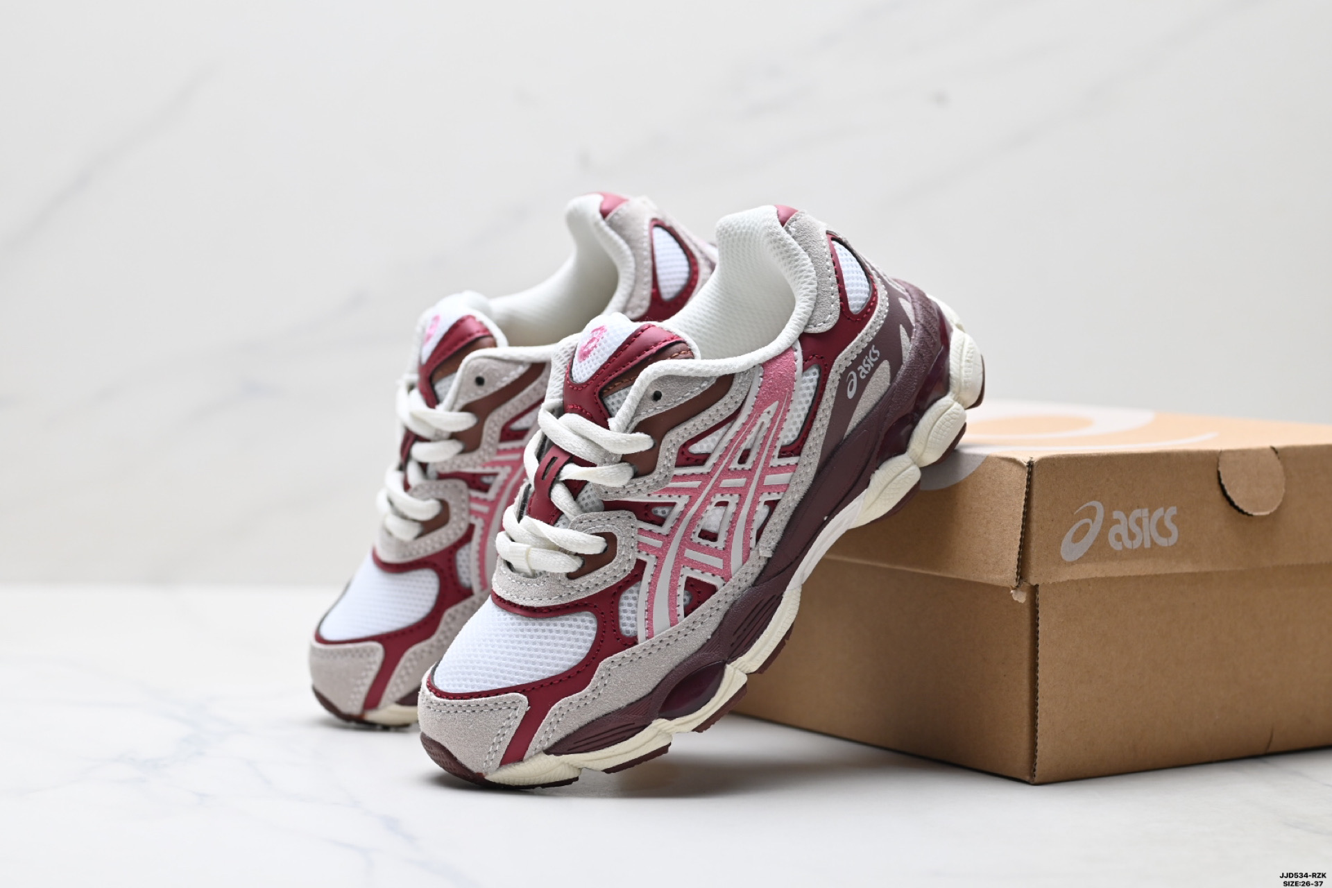 图片[7]-🈴 童鞋✅Asics Gel-Nyc 亚瑟士 透气运动鞋 网眼鞋面 配合部分合成革材质 采用全新AHAR+橡胶材质 更加耐磨 货号：1201A789-001 尺码：26-37 ID：JJD534-RZK-选品中心