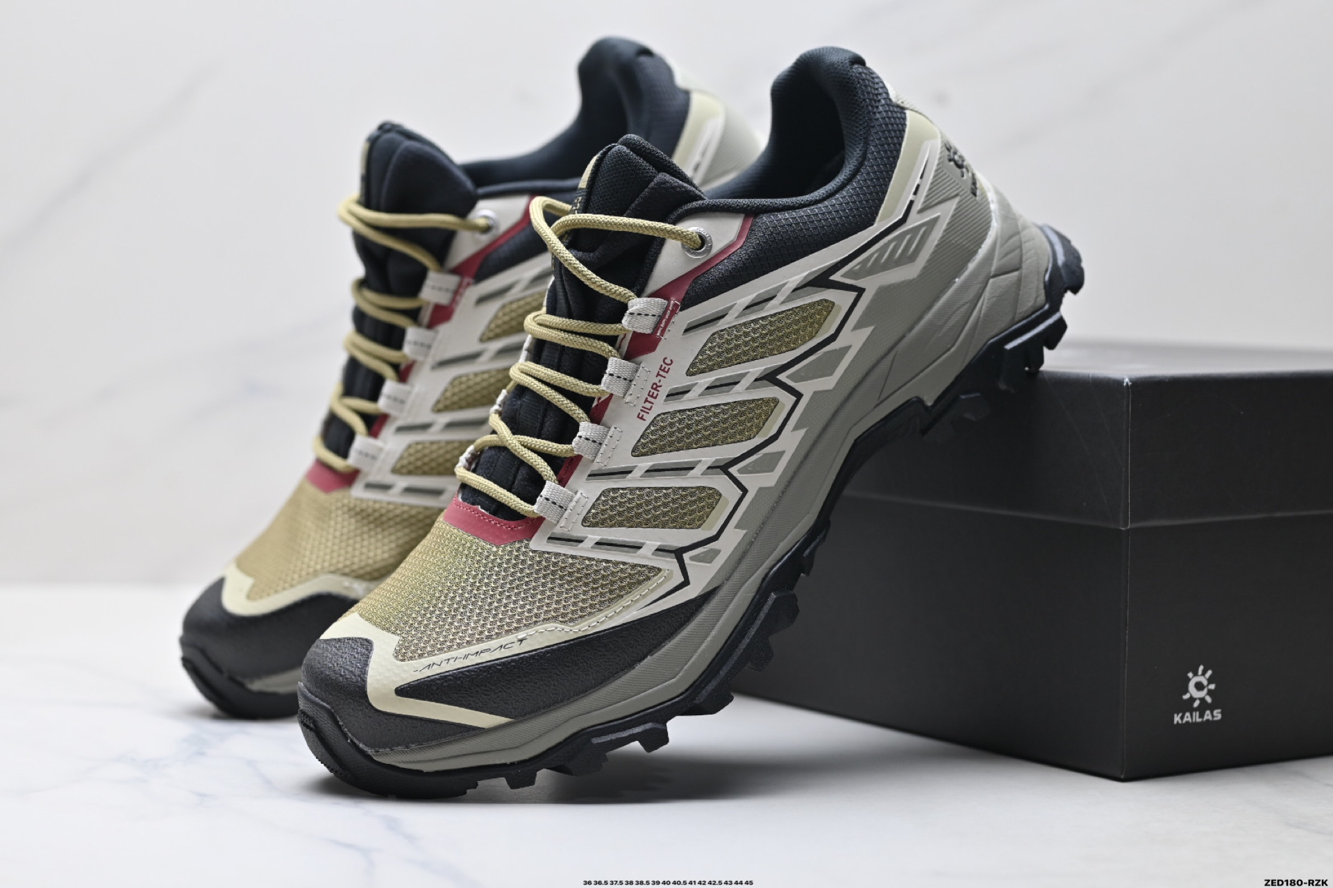 270 凯乐石KAILAS 远征5 FLT 舒适简约经典登山 防滑耐磨防水 低帮 徒步鞋 KS243