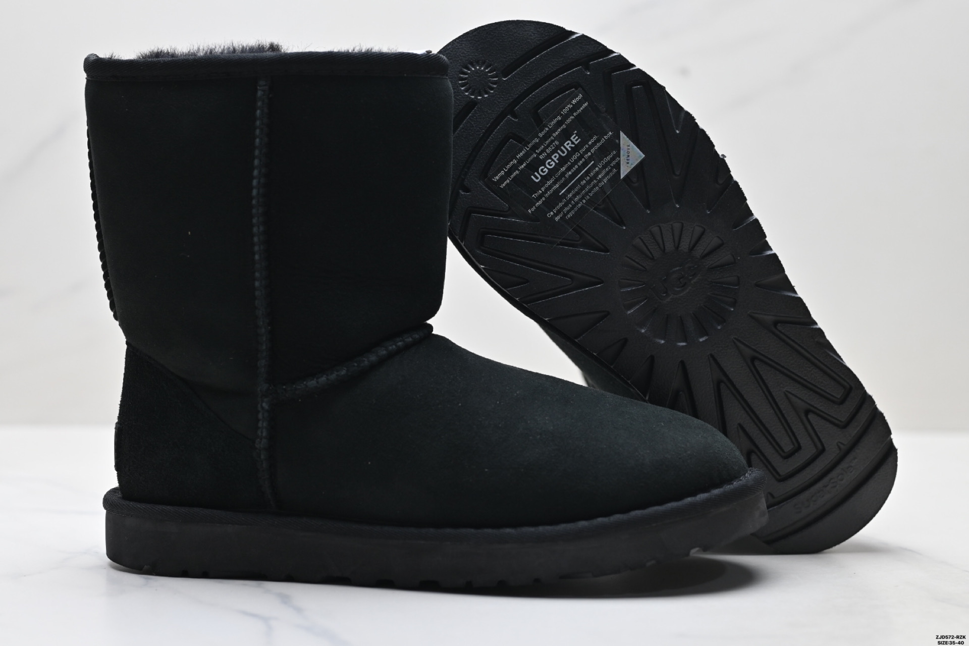 UGG Classic Short II Botas de Nieve de Gamuza para Mujer - Calidez y Comodidad 6 i1758643960910 830 0 4