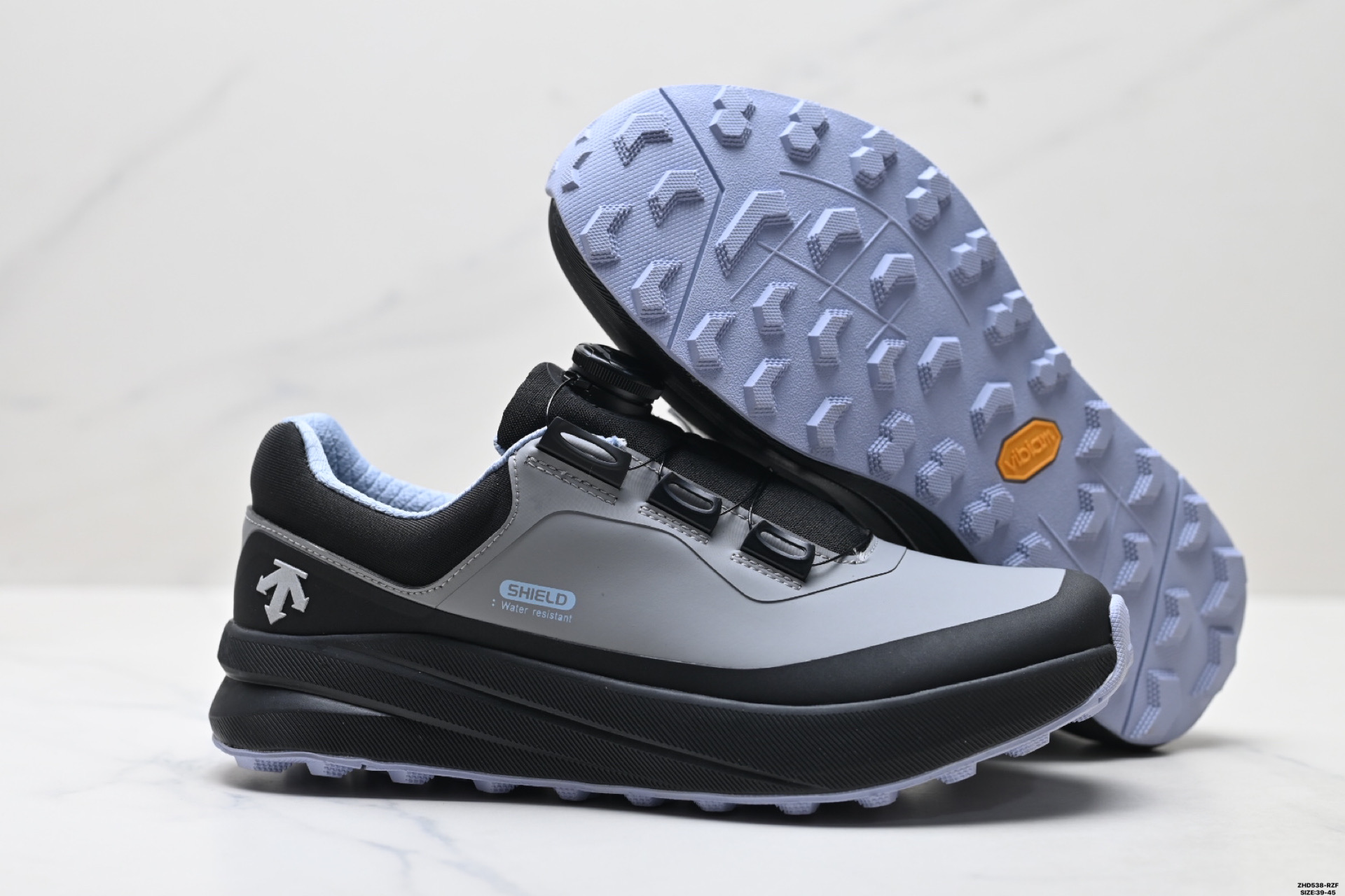 迪桑特DESCENTE PRIMER GTX男款DUALIS通勤防水耐磨低帮户外休闲鞋 D3432LCR23