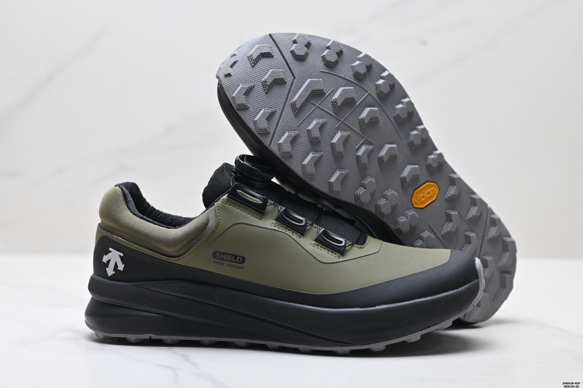 迪桑特DESCENTE PRIMER GTX男款DUALIS通勤防水耐磨低帮户外休闲鞋 D3432LCR23