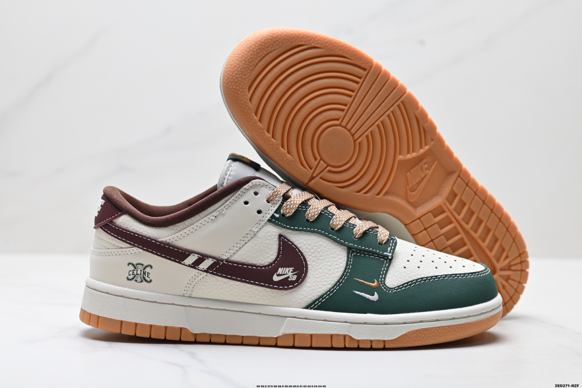 270 Nike Dunk Low Retro ‘DIY高端定制’耐克 低帮休闲运动板鞋 LW1818-123