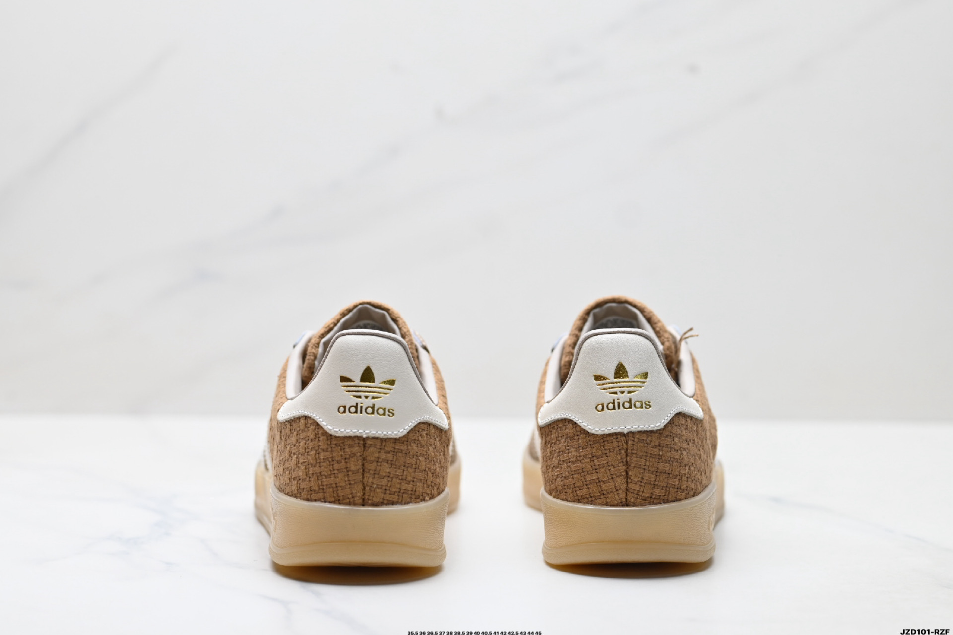 150 Adidas Originals Gazelle INdoor 三叶草休闲防滑耐磨低帮板鞋 JR8851