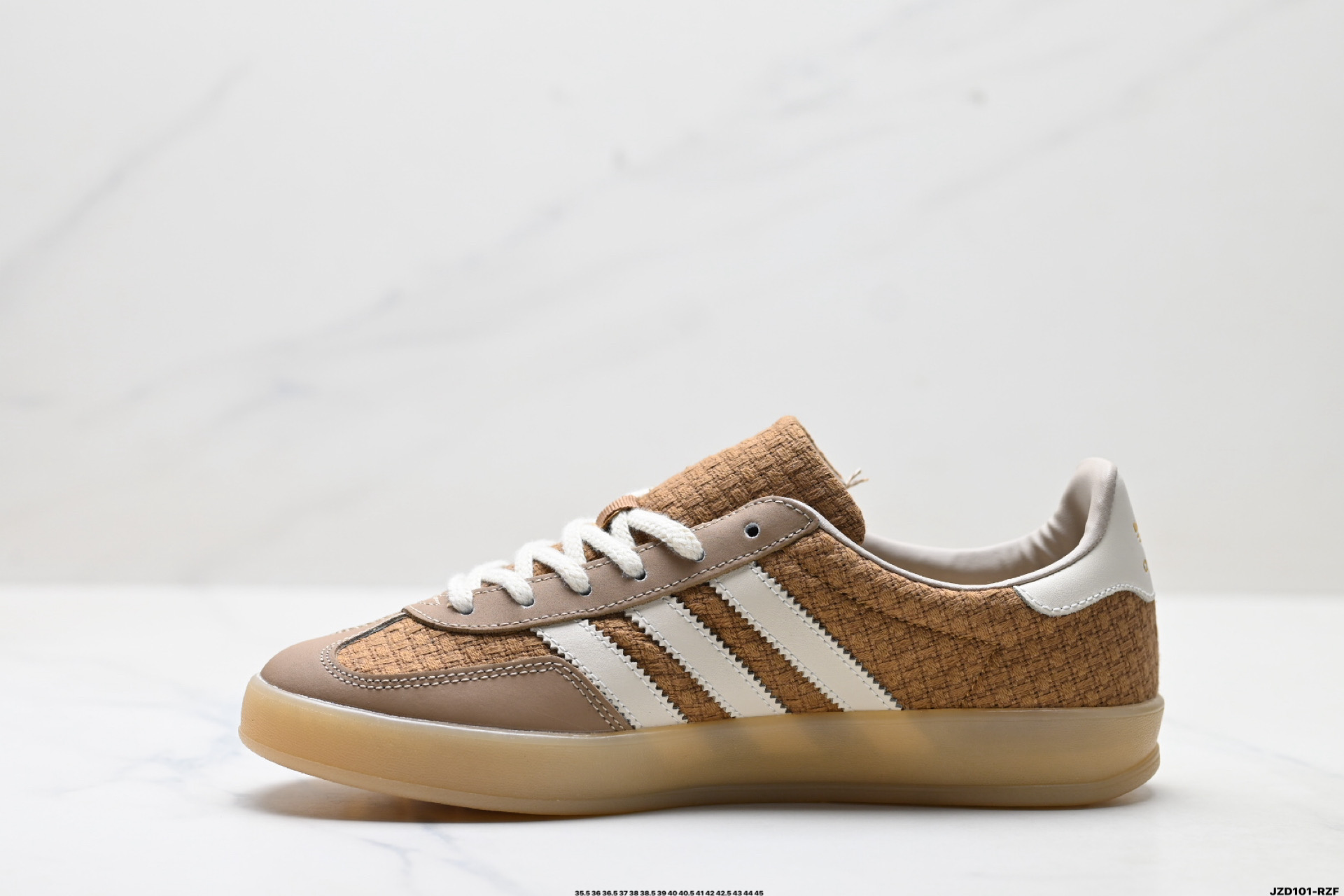 150 Adidas Originals Gazelle INdoor 三叶草休闲防滑耐磨低帮板鞋 JR8851