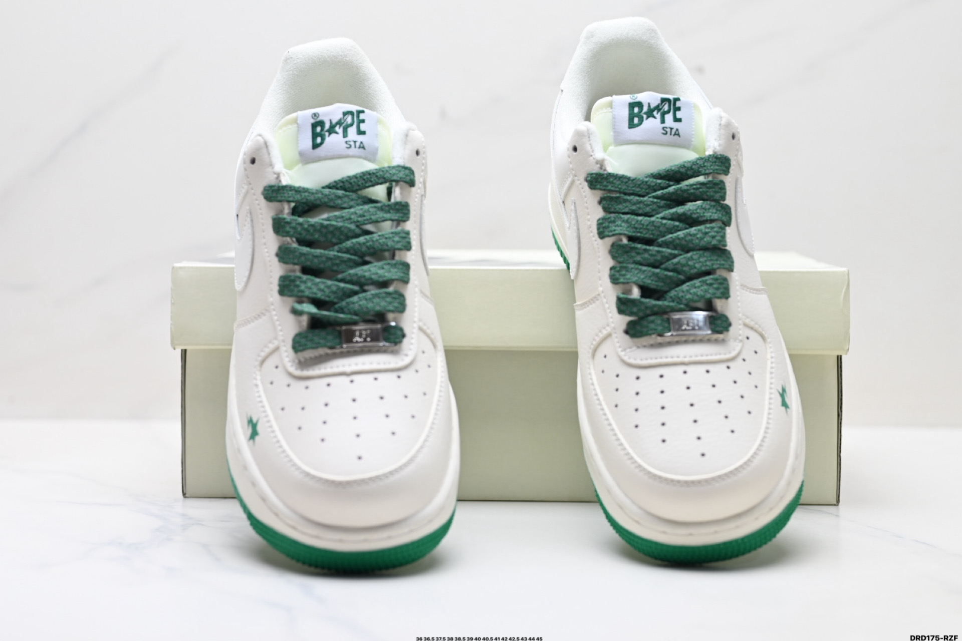 特价‼️💰110
公司级✅NIKE AIR FORCE 1‘07
原楦头原纸板 打造纯正低帮空军版型
专注外贸渠道 全掌内置蜂窝气垫 
原盒配件 原厂中底钢印、拉帮完美
货号:YZ8115-003
Size:36 36.5 37.5 38 38.5 39 40 40.5 41 42 42.5 43 44 45
ID:DRD175-RZF