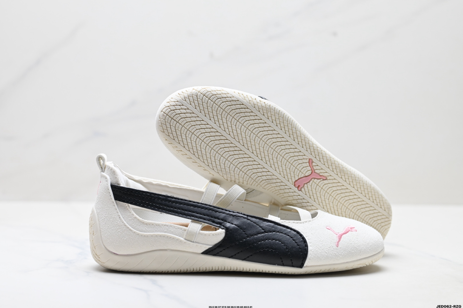 Rose x Puma speedcat 彪马 舒适百搭芭蕾绑带镂空甜美设计感撞色 芭蕾鞋 404395-01 Rose x Puma speedcat 彪马 舒适百搭芭蕾绑带镂空甜美设计感撞色 芭蕾鞋 404395-01