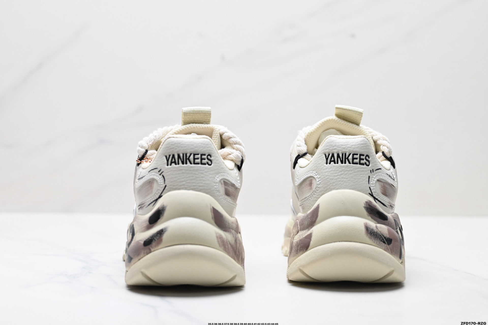 280 MLB BIGBALL CHUNKY PIXEL ‘DIY定制’ 简约时尚 百搭 包裹性保暖防滑防水减震 低帮 板鞋 3ASXCA12N