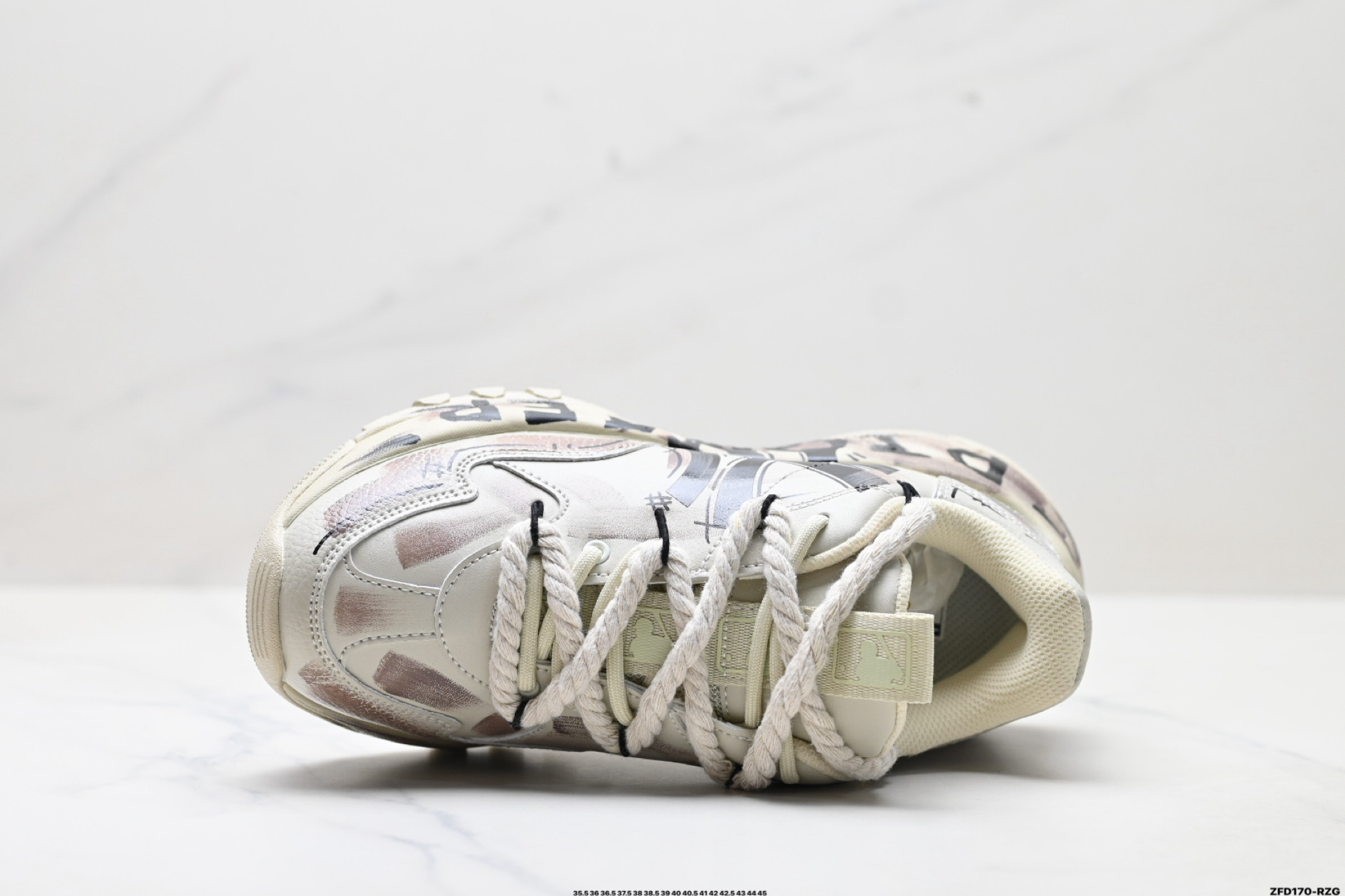 280 MLB BIGBALL CHUNKY PIXEL ‘DIY定制’ 简约时尚 百搭 包裹性保暖防滑防水减震 低帮 板鞋 3ASXCA12N