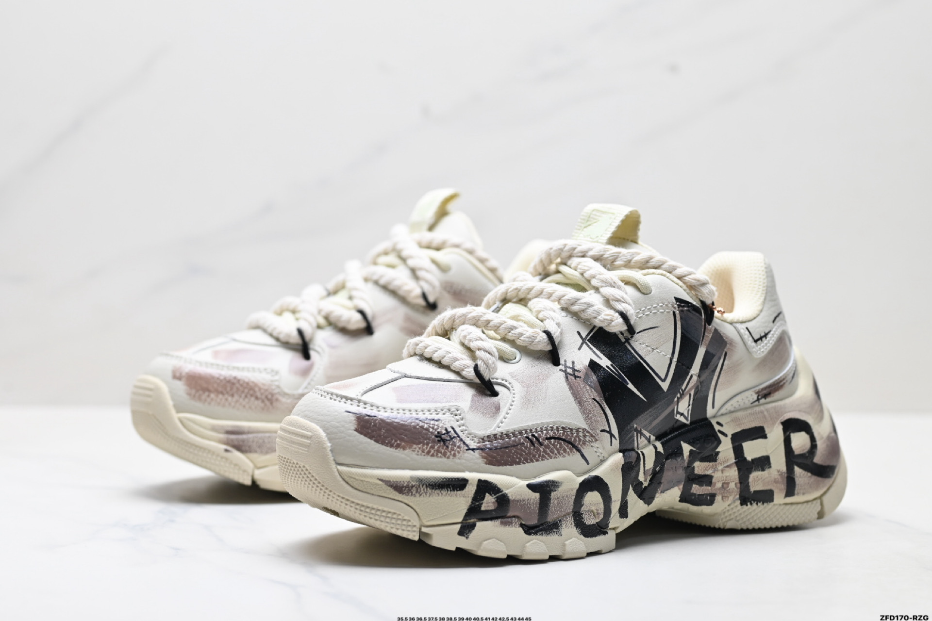 280 MLB BIGBALL CHUNKY PIXEL ‘DIY定制’ 简约时尚 百搭 包裹性保暖防滑防水减震 低帮 板鞋 3ASXCA12N