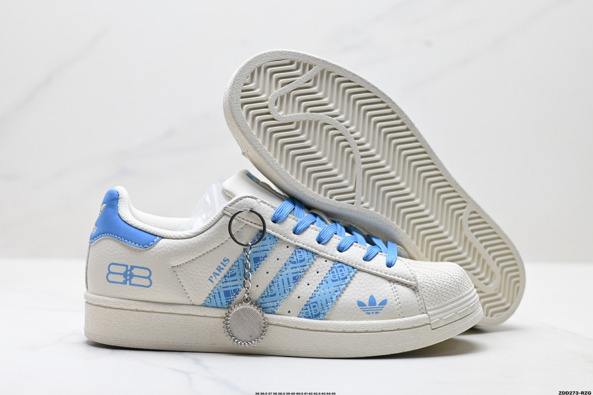 Adidas Originals Superstar 阿迪达斯 三叶草 贝壳头’DIY’系列低帮经典百搭休闲运动板鞋 QF5806