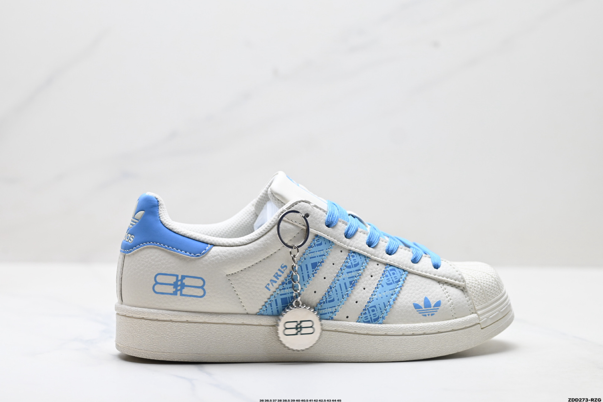 Adidas Originals Superstar 阿迪达斯 三叶草 贝壳头’DIY’系列低帮经典百搭休闲运动板鞋 QF5806