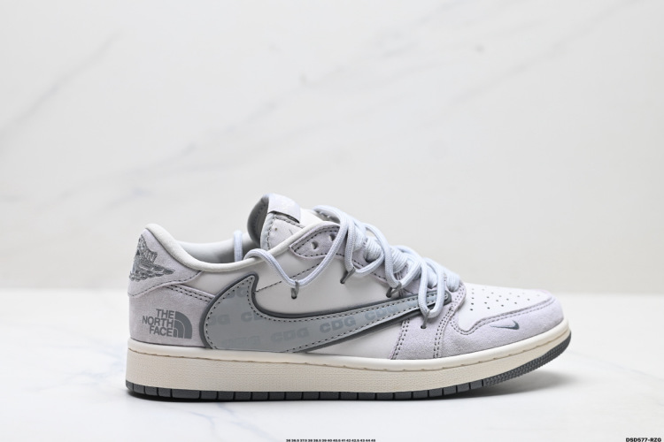 Nike Air Jordan 1 x Travis Scott 'DIY' - נעלי בסקט אופנה איכוניות 1 Nike Air Jordan 1 x Travis Scott ‘DIY’ – נעלי בסקט אופנה איכוניות