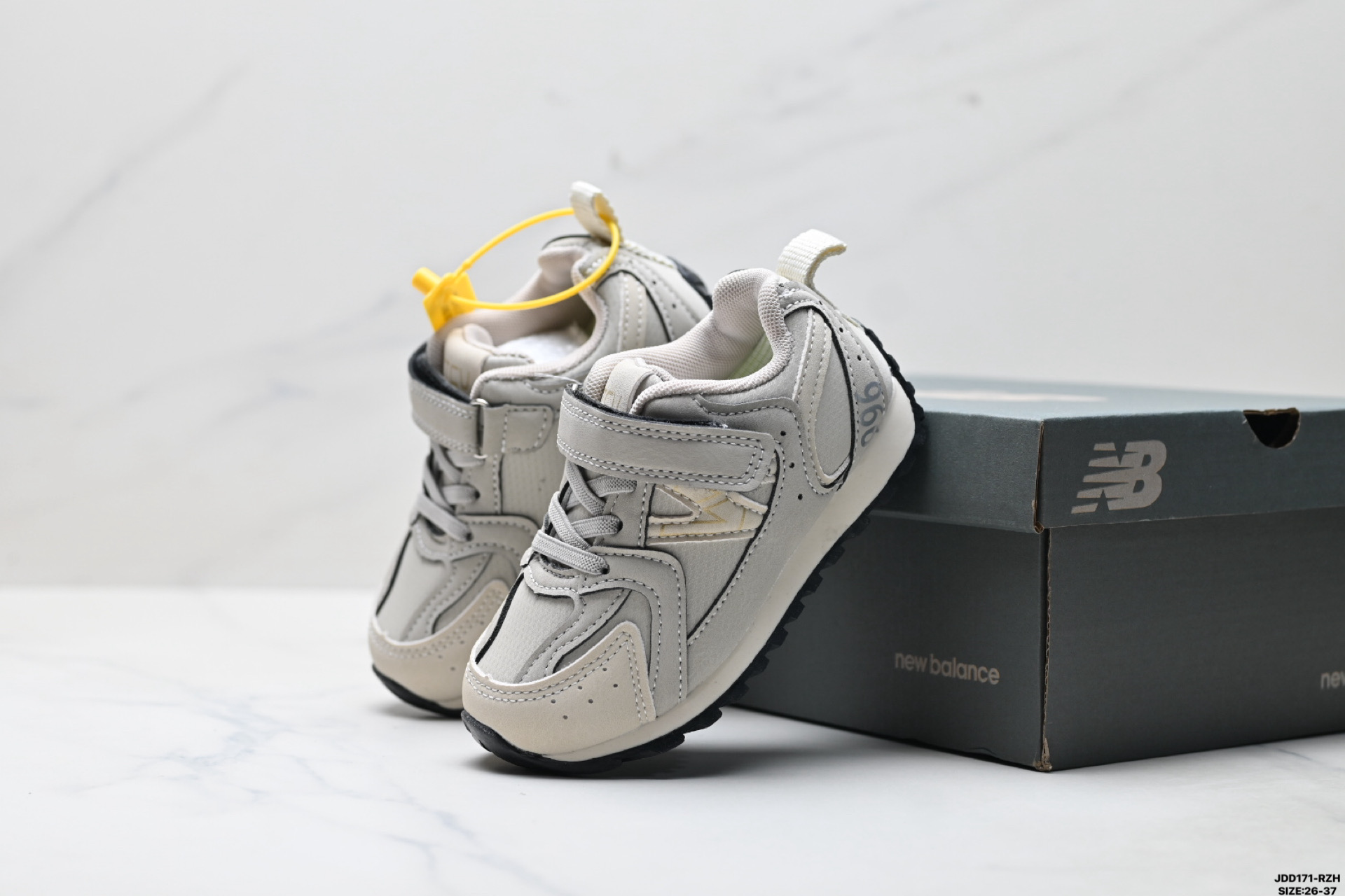 130 童鞋New Balance 996系列 新百伦 复古网面 魔术贴 低帮跑步鞋 U990LP36