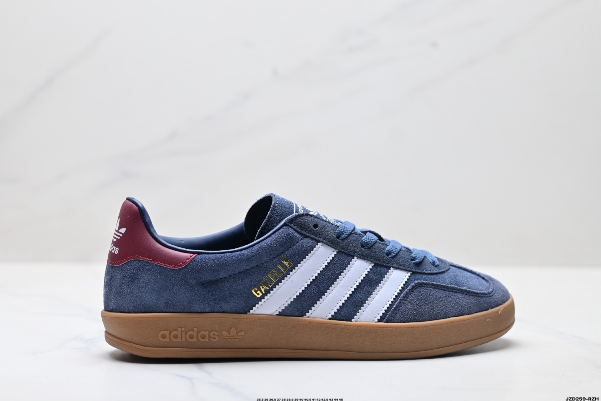 150 Adidas Originals Gazelle INdoor 三叶草休闲防滑耐磨低帮板鞋 JI2061-Chinese UA Cheap High Quatity Brand Clothes Bags handbags Sneakers wholesale wholesaler seller from China Factory suppliers Fashion Clothing Shoes best Quality Beautiful Price 150 Adidas Originals Gazelle INdoor 三叶草休闲防滑耐磨低帮板鞋 JI2061