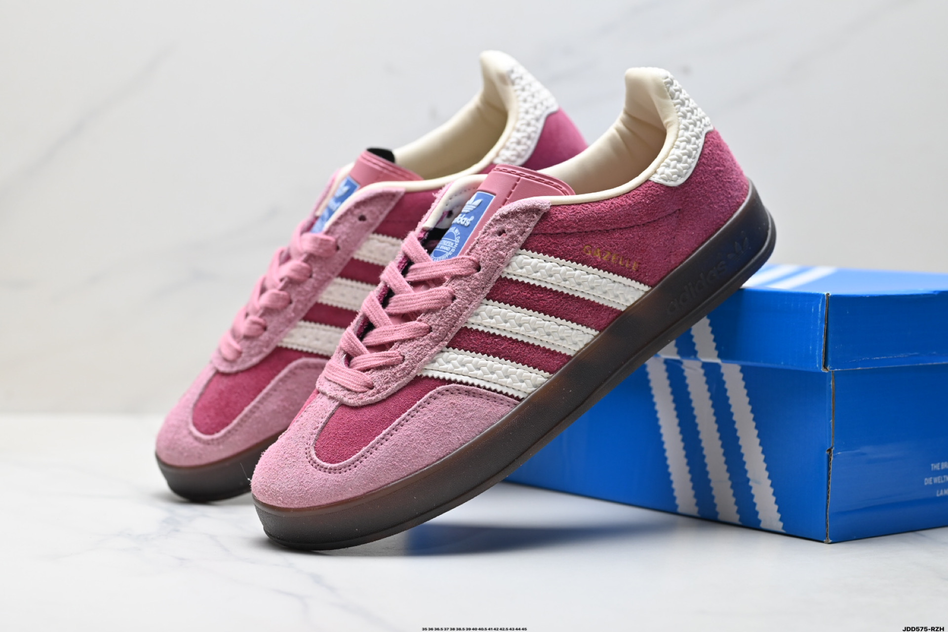 130 adidas Originals Gazelle INdoor 三叶草休闲防滑耐磨低帮板鞋 JH5407-Chinese UA Cheap High Quatity Brand Clothes Bags handbags Sneakers wholesale wholesaler seller from China Factory suppliers Fashion Clothing Shoes best Quality Beautiful Price 130 adidas Originals Gazelle INdoor 三叶草休闲防滑耐磨低帮板鞋 JH5407