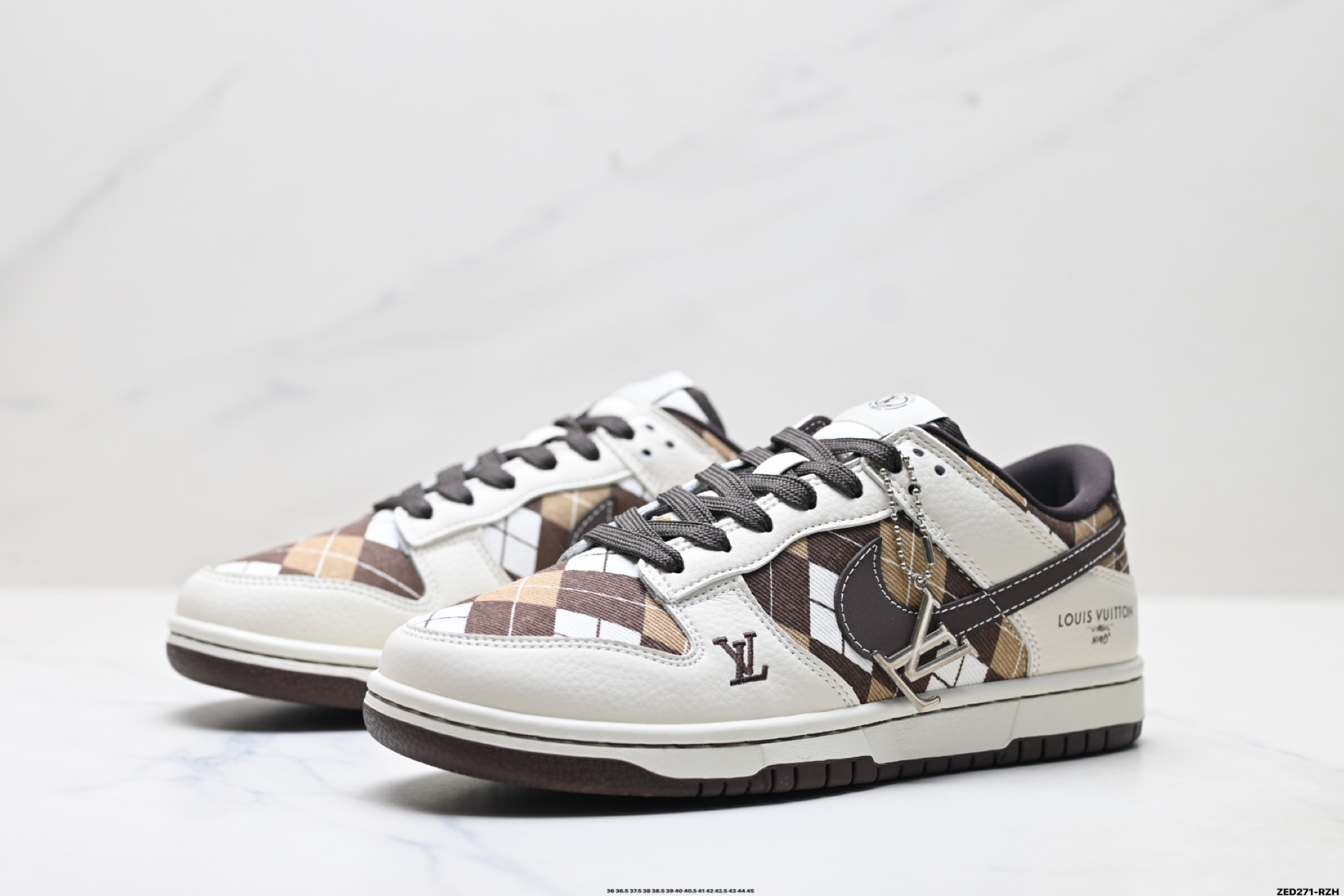 270 Nike Dunk Low Retro ‘DIY高端定制’耐克 低帮休闲运动板鞋 SC0601-461