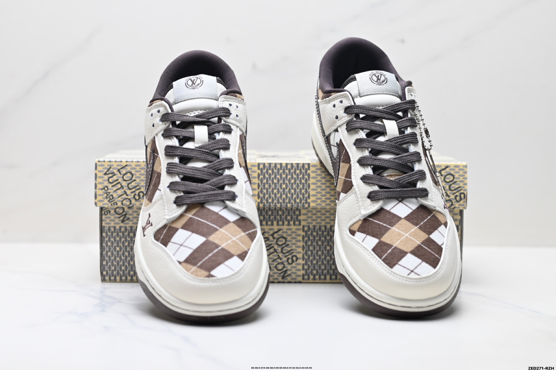 270 Nike Dunk Low Retro ‘DIY高端定制’耐克 低帮休闲运动板鞋 SC0601-461