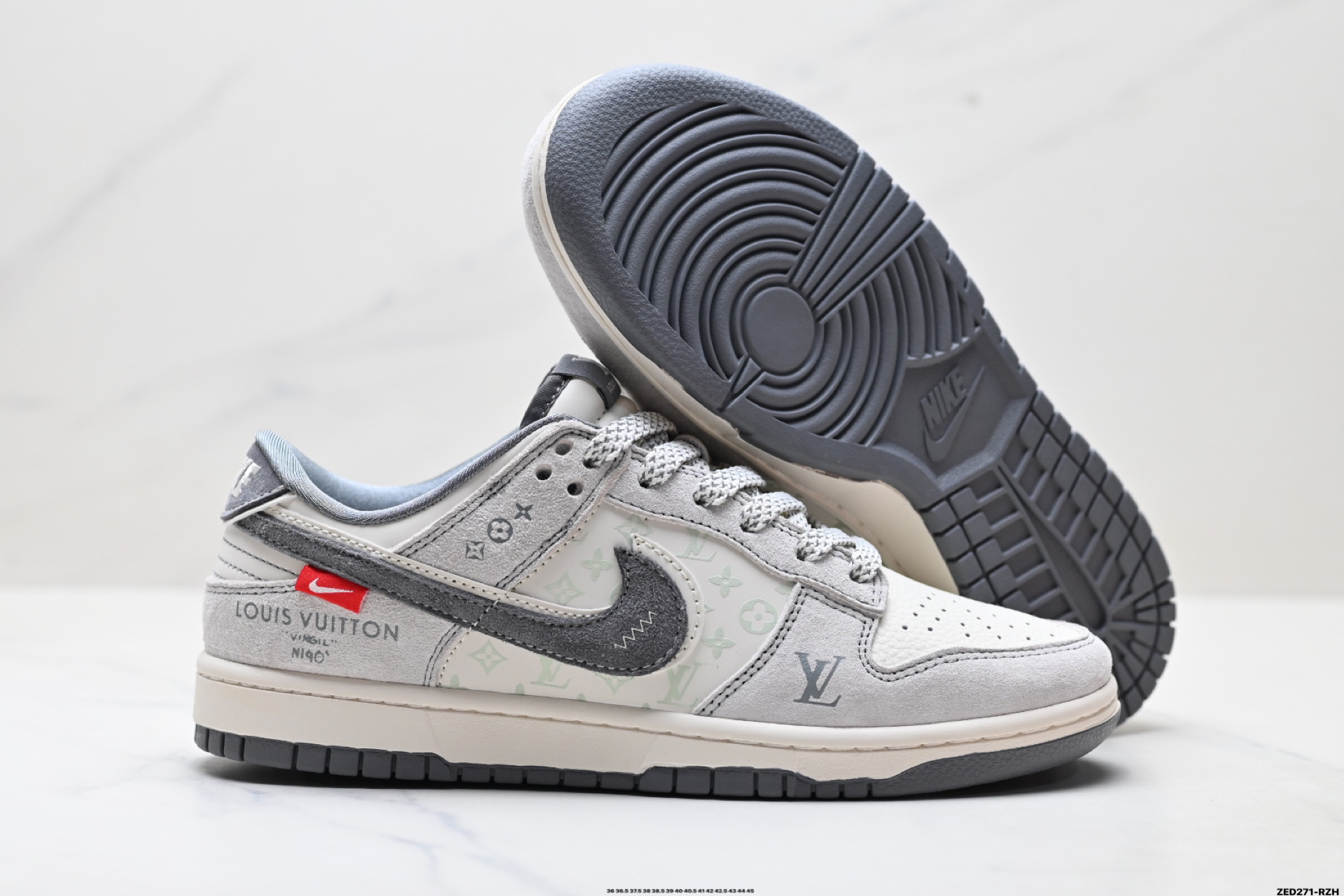 Nike Dunk Low Retro Edición Limitada Louis Vuitton: Estilo y Comodidad 6 i1758905403541 1170 0 4