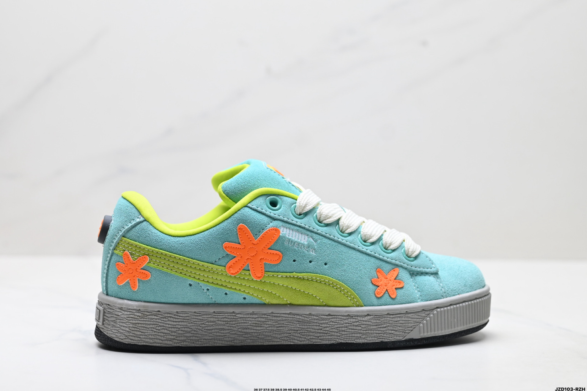 Puma Suede XL 复古单品 彪马 防滑耐磨低帮德训板鞋 400791-01