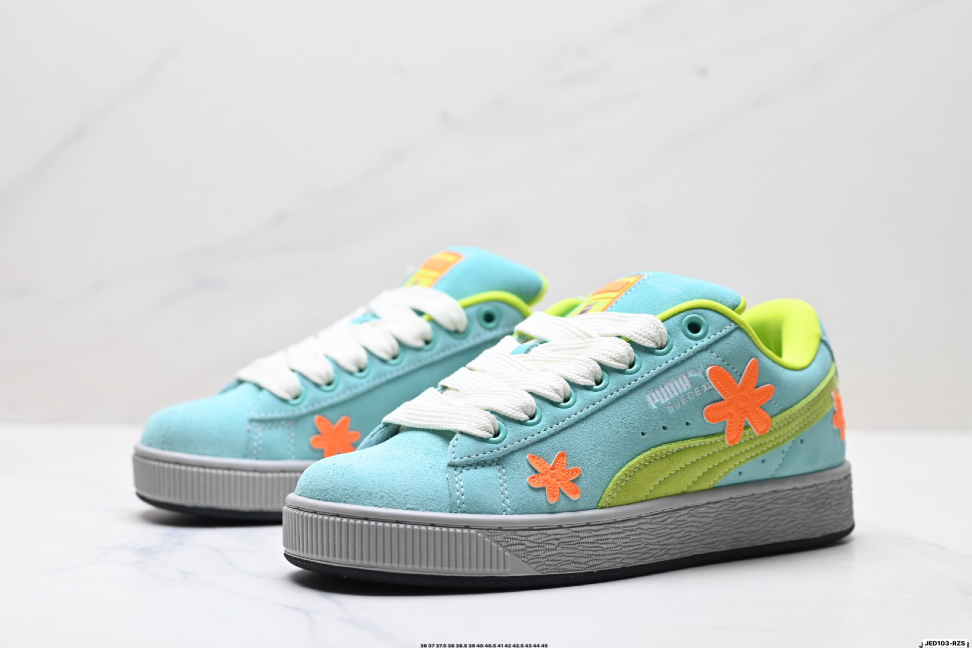 Puma Suede XL复古单品 彪马 防滑耐磨低帮德训板鞋 400791-01